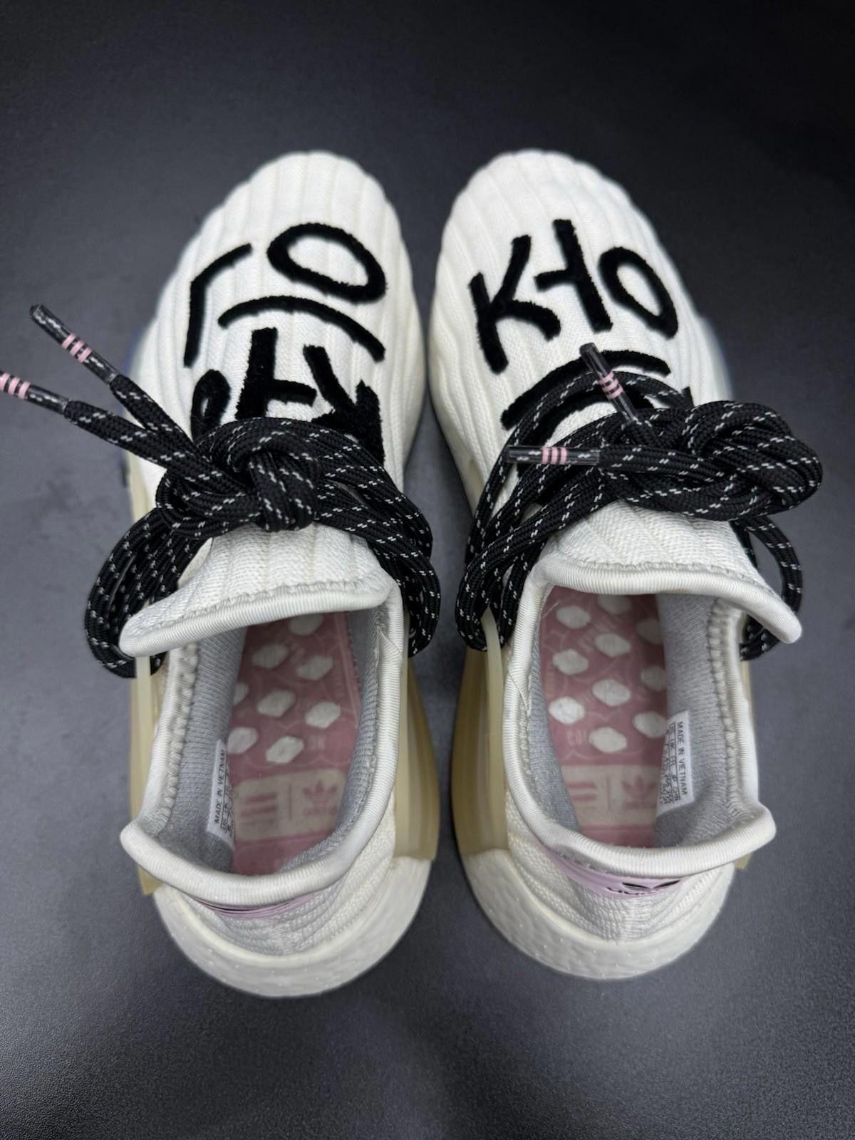 Adidas Size 8 - adidas Pharrell x NMD Human Race Cream RARE Size US 8 / EU 41 - 8 Thumbnail