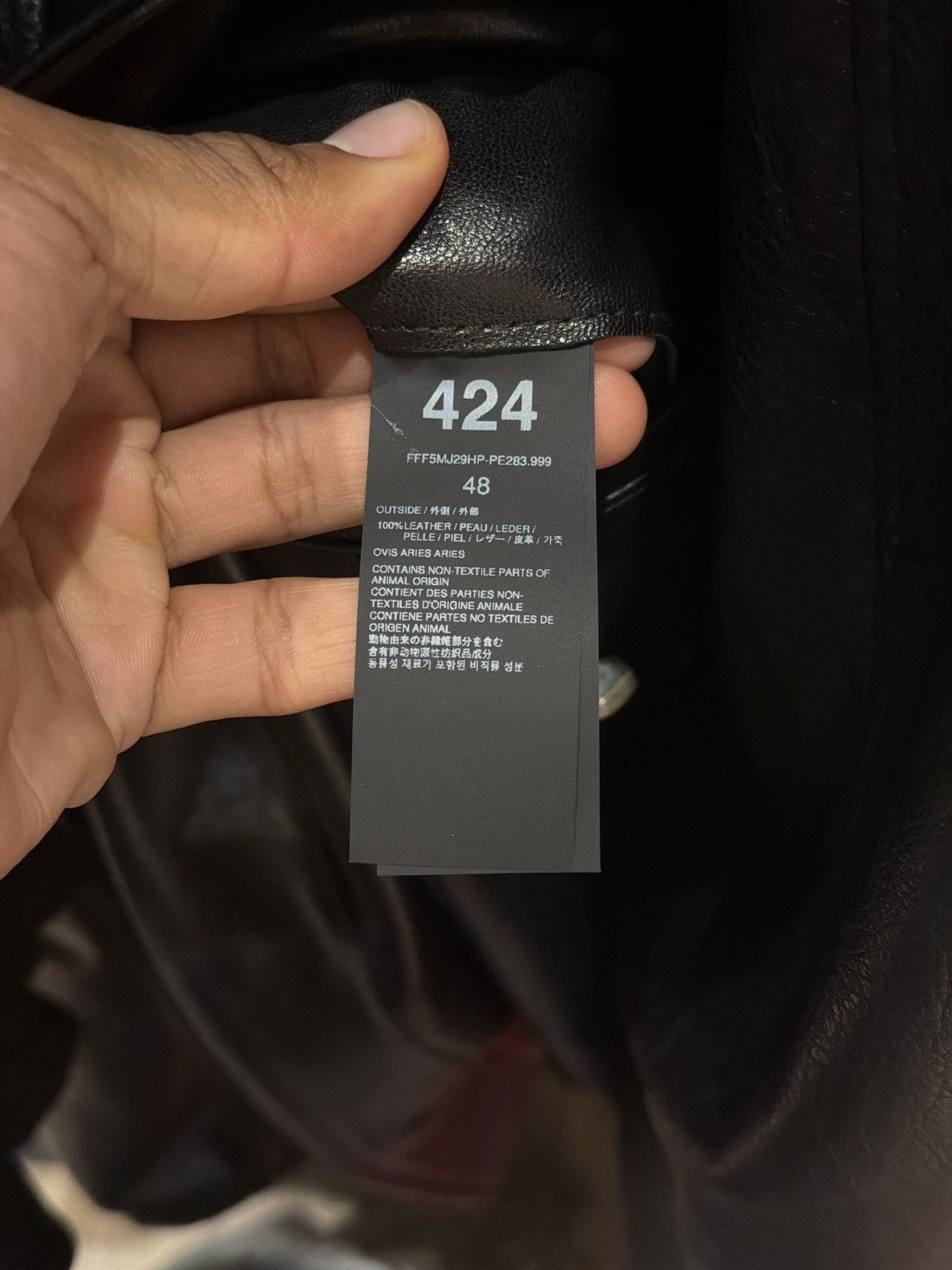 424 $18,500 Hoorsenbuhs Leather M65 jacket Size US M / EU 48-50 / 2 - 10 Thumbnail