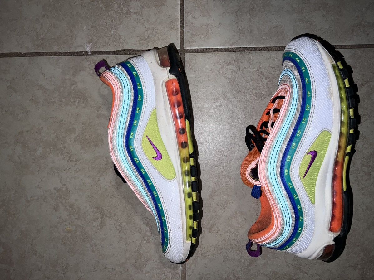 Nike Air Max 97 'On Air: London Summer Of Love' Size US 10.5 / EU 43-44 - 2 Thumbnail