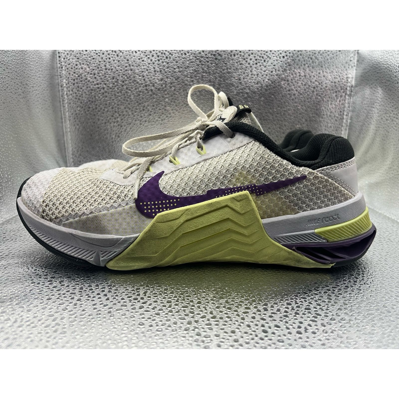Nike NIKE Metcon 7 Running Shoe, White, Purple, Lemon Women 7.5" Size US 7.5 / IT 37.5 - 2 Thumbnail