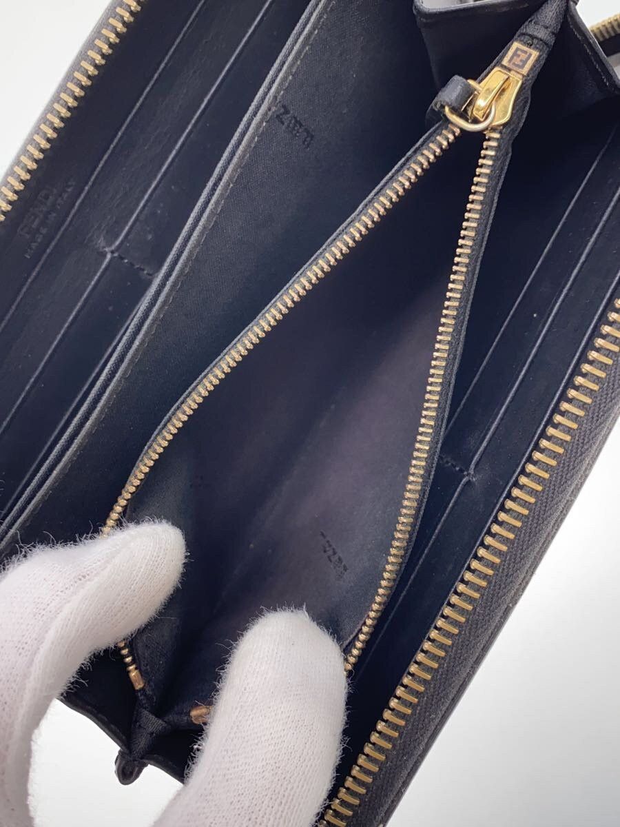Fendi Fendi Leather Long Wallet Black Size ONE SIZE - 5 Thumbnail