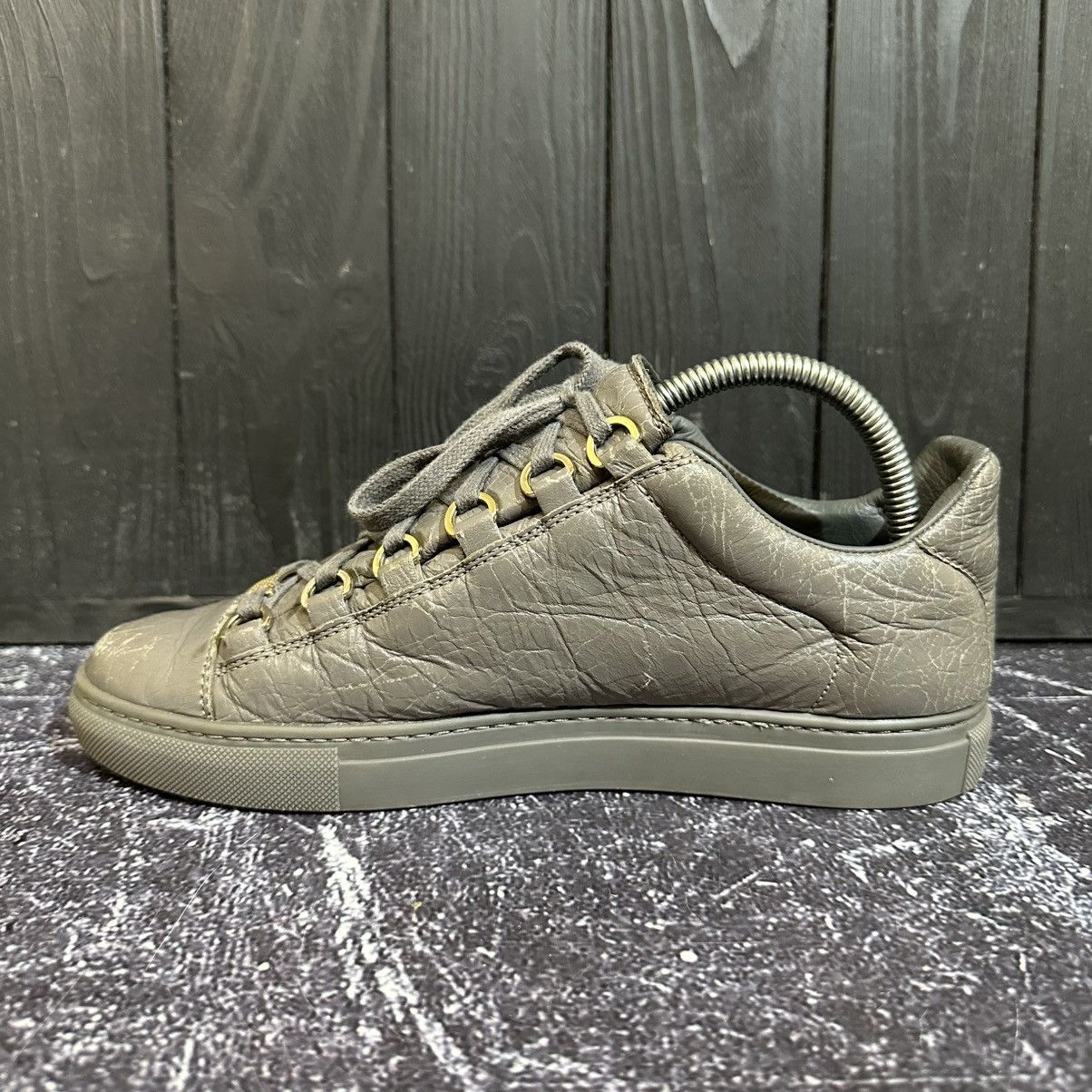 Balenciaga Balenciaga Arena wmn’s Leather Low Top Sneakers Size 38 Size US 8 / IT 38 - 10 Thumbnail