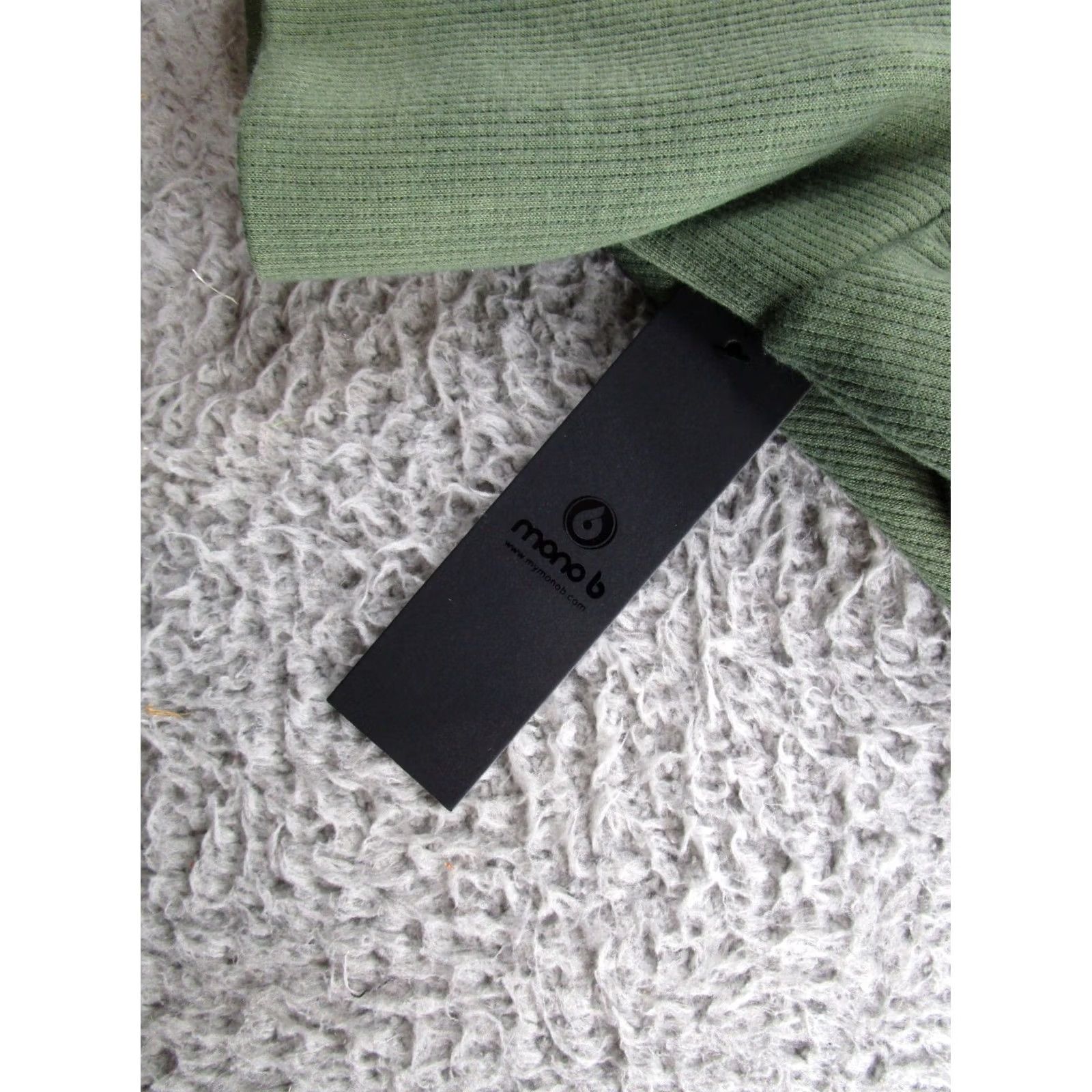 Olive Mono B Military Olive Green Dolman Cardigan Sweater Women's 2XL NEW Size XXL / US 16-18 / IT 52-54 - 2 Thumbnail
