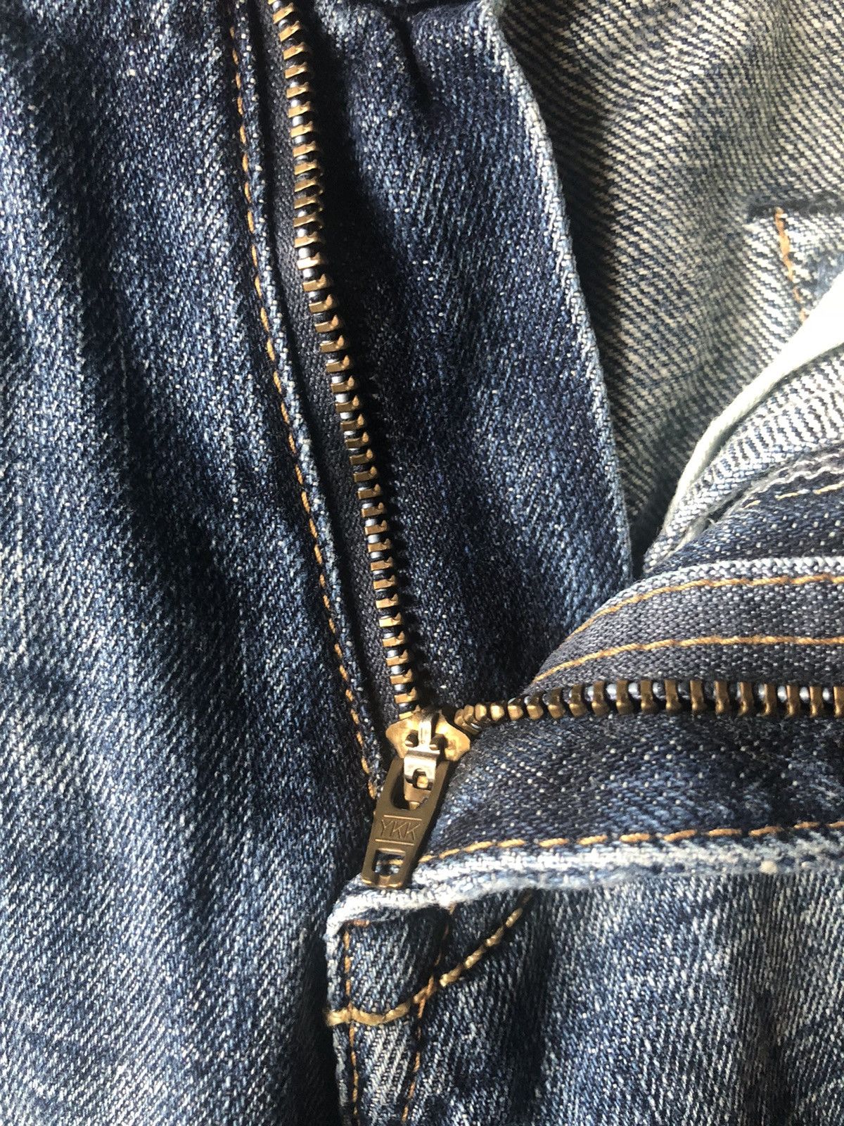 Japanese Brand × Kapital × Le Grande Bleu (L.G.B.) Vtg Y2K bartack patchwork sashiko boro opium kapital Size US 32 / EU 48 - 10 Thumbnail