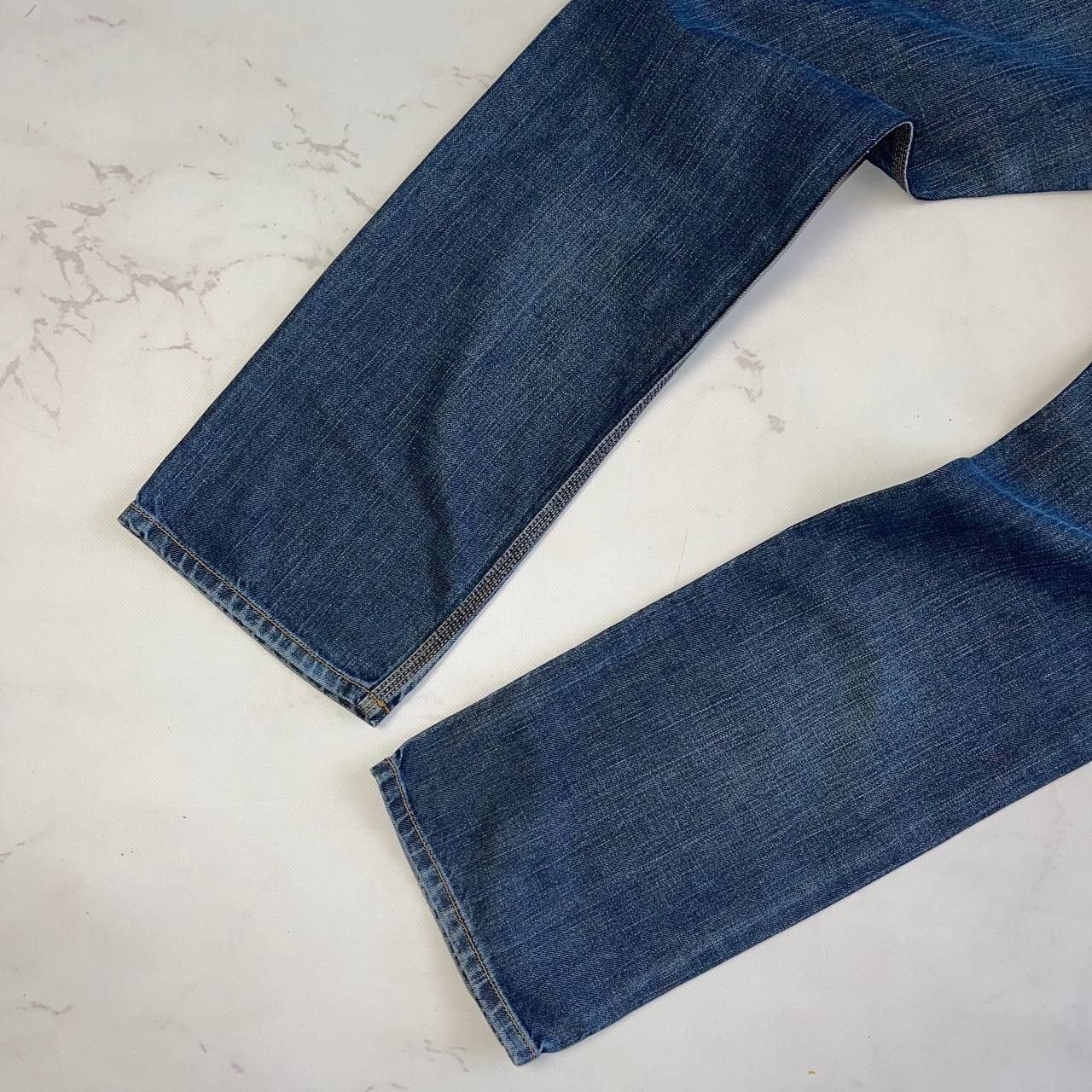 Diesel Diesel Vintage Jeans Mens w32 Blue Denim Pants Straight Y2K Size US 34 / EU 50 - 13 Thumbnail