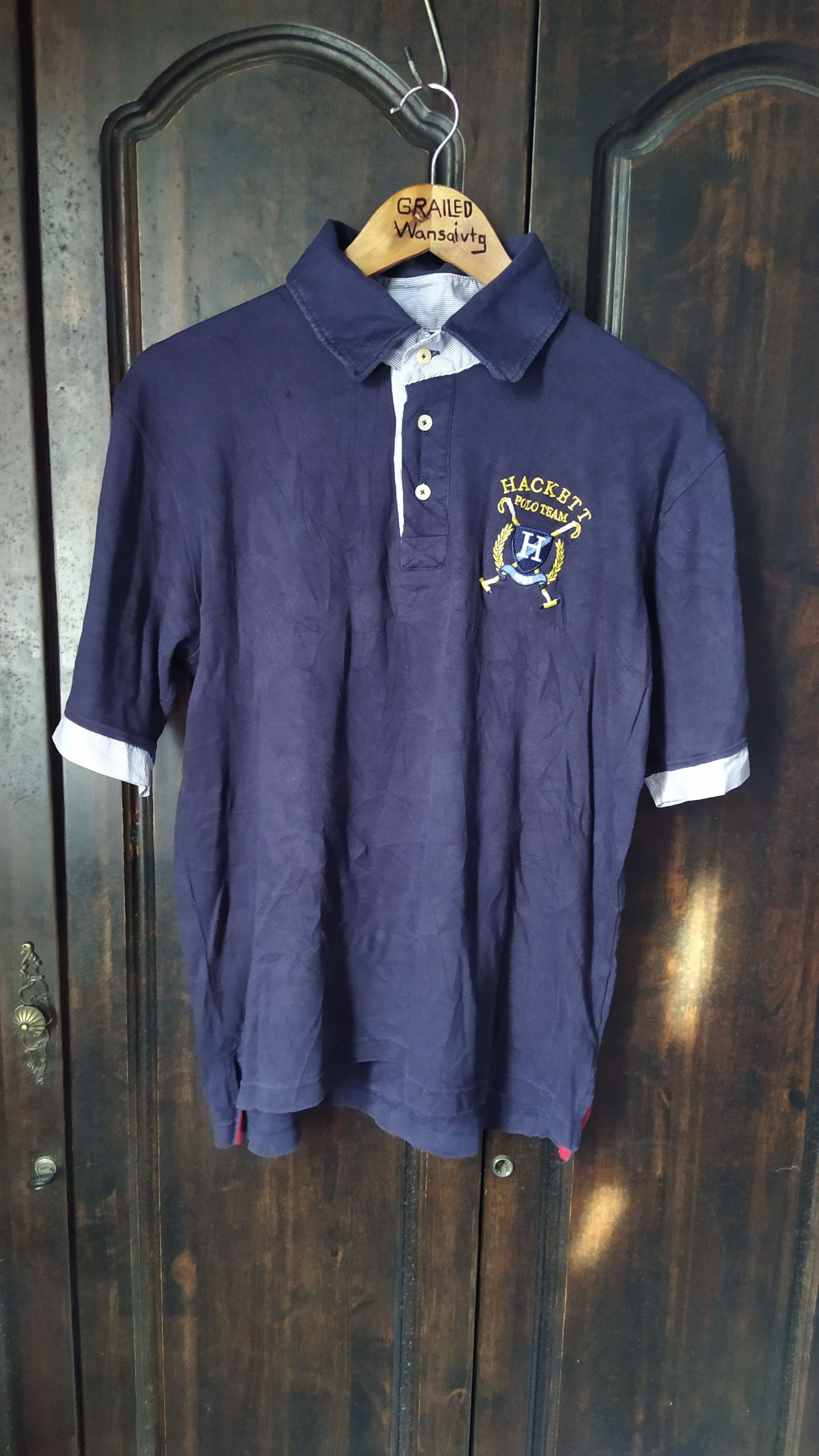 Hackett Hackett polo shirt No 3 casual vintage Size US M / EU 48-50 / 2 - 1 Thumbnail