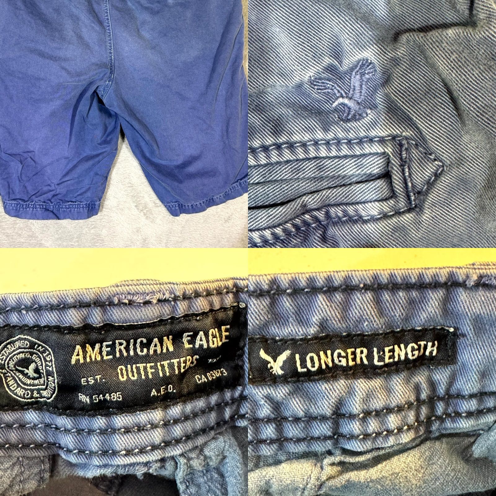 American Eagle Outfitters American Eagle Outfitters Golf Shorts Men’s 30 Blue Cotton Longer Length Casual Size US 30 / EU 46 - 8 Thumbnail