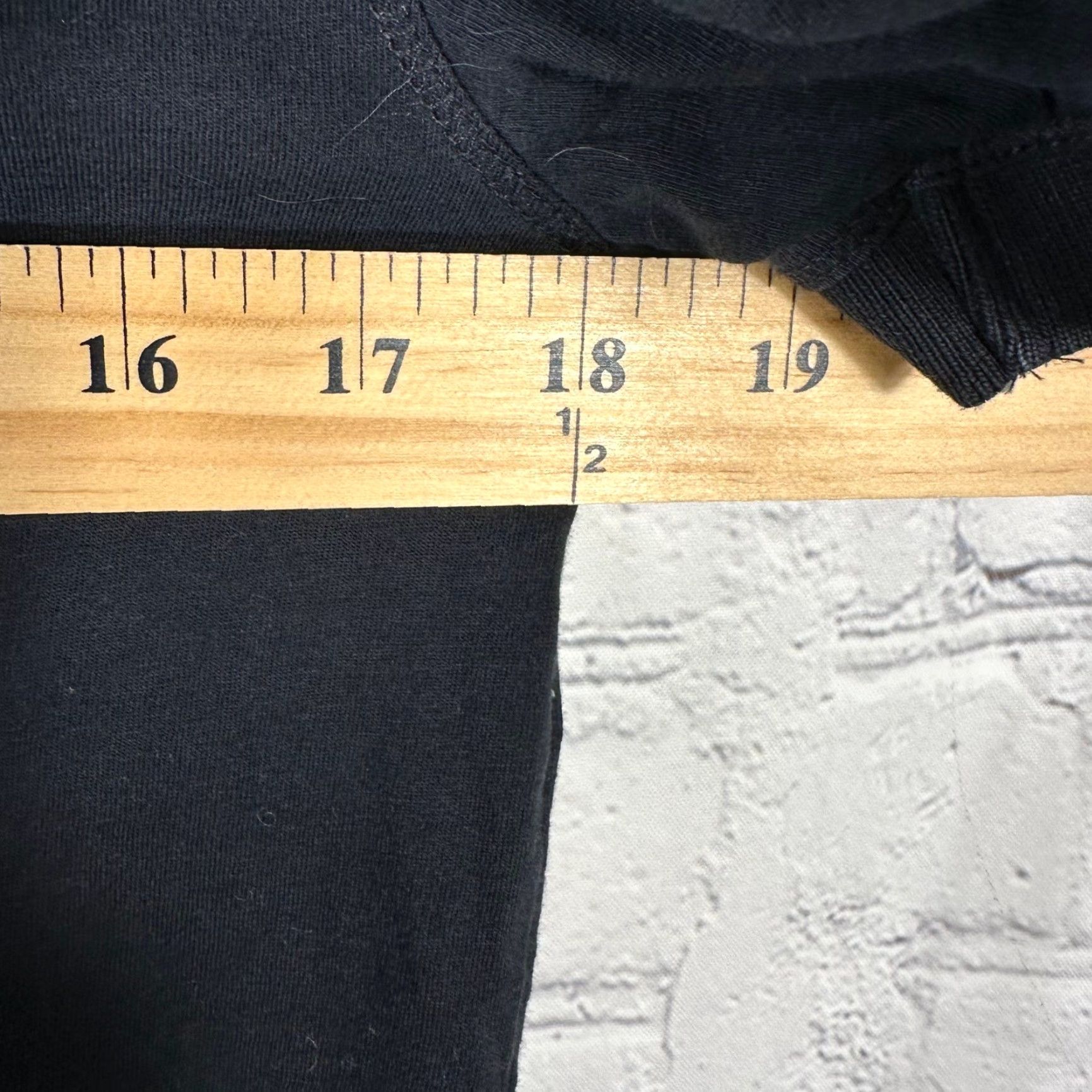 Allsaints AllSaints Ramskull Logo Band Collar Polo Shirt Black Short Sleeve Mens Small Slim Size US S / EU 44-46 / 1 - 6 Thumbnail