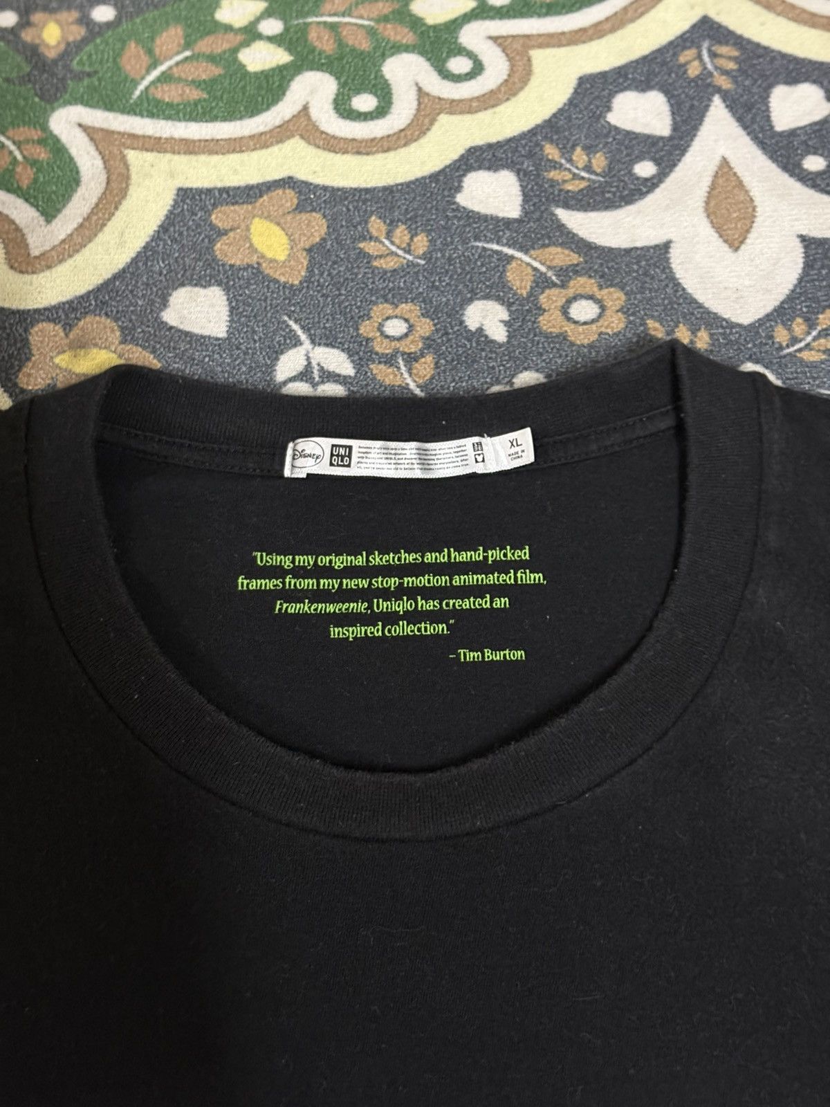Disney × Uniqlo FRANKENWEENIE FILM BY TIM BURTON T-Shirt Size US XL / EU 56 / 4 - 4 Thumbnail