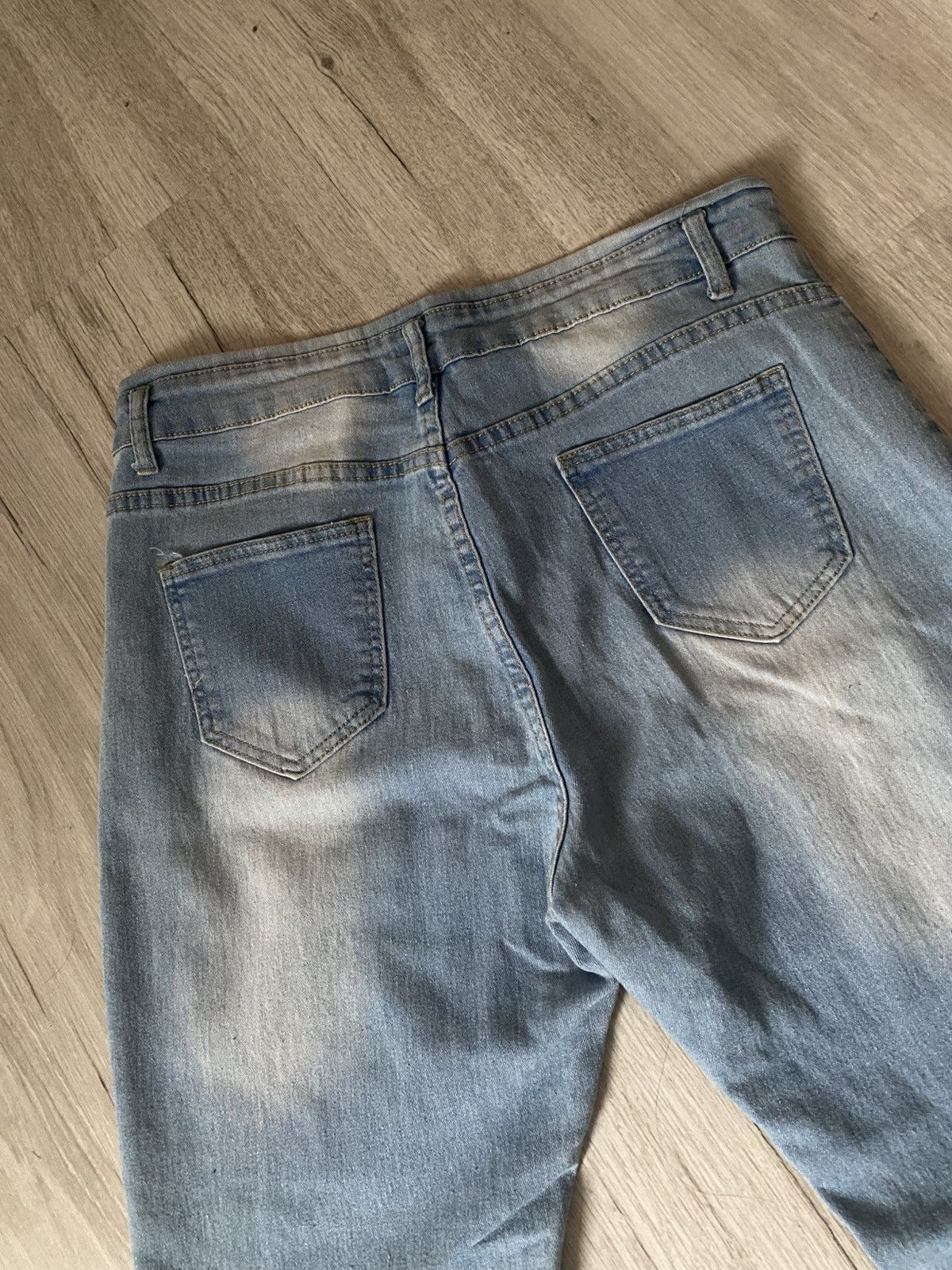 Japanese Brand Inspired By If Six Was Nine Flared Avan Jeans-Y2K Drip Size US 33 - 13 Thumbnail
