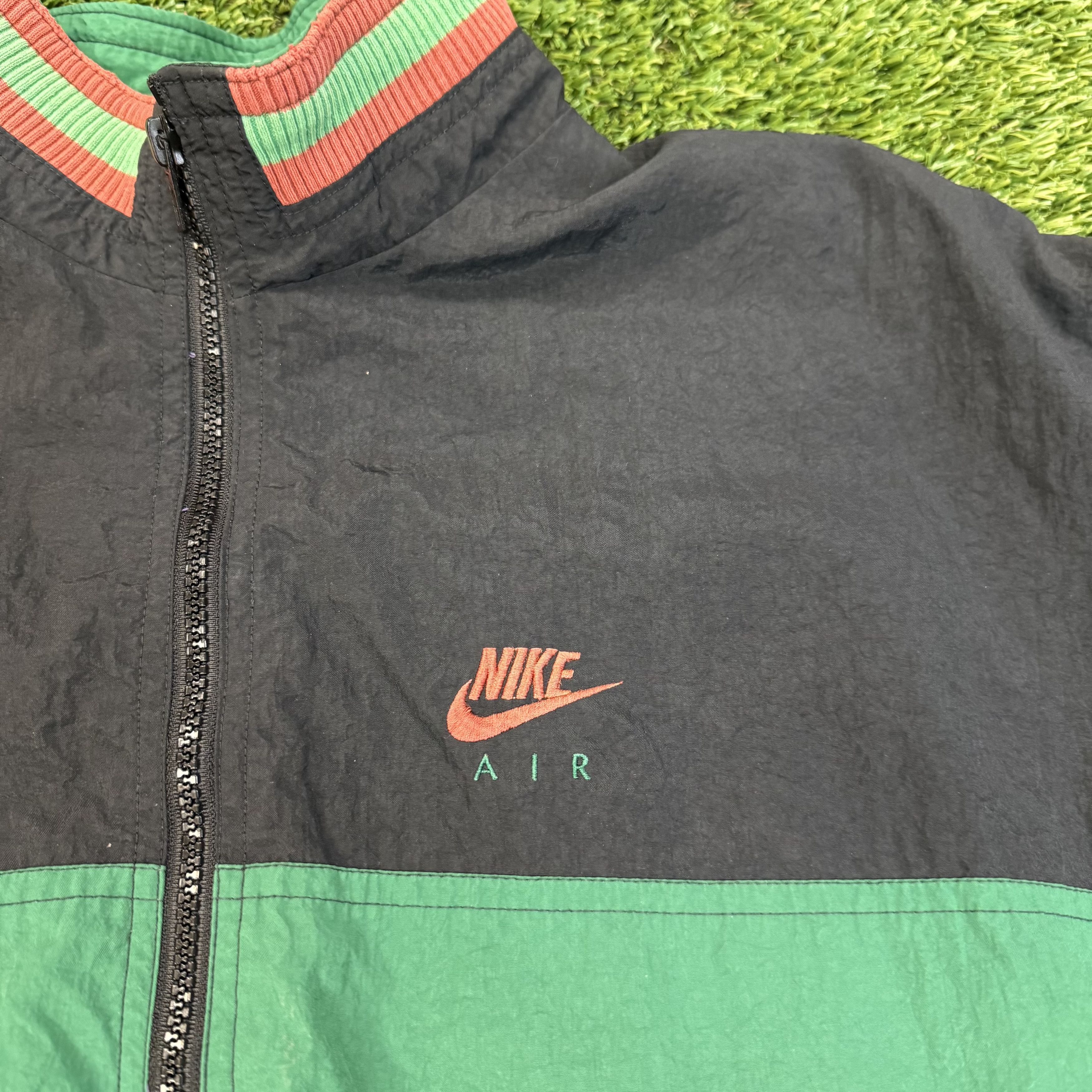 Nike Nike Vintage Nike Air Urban Jungle Patterned Windbreaker Size US XL / EU 56 / 4 - 4 Thumbnail