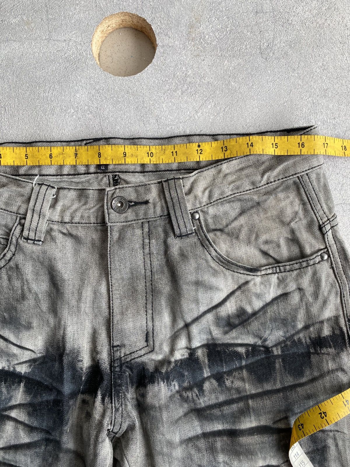 Japanese Brand × Tornado Mart Semantic Design Tiger Stripe Jeans Size US 33 - 4 Thumbnail
