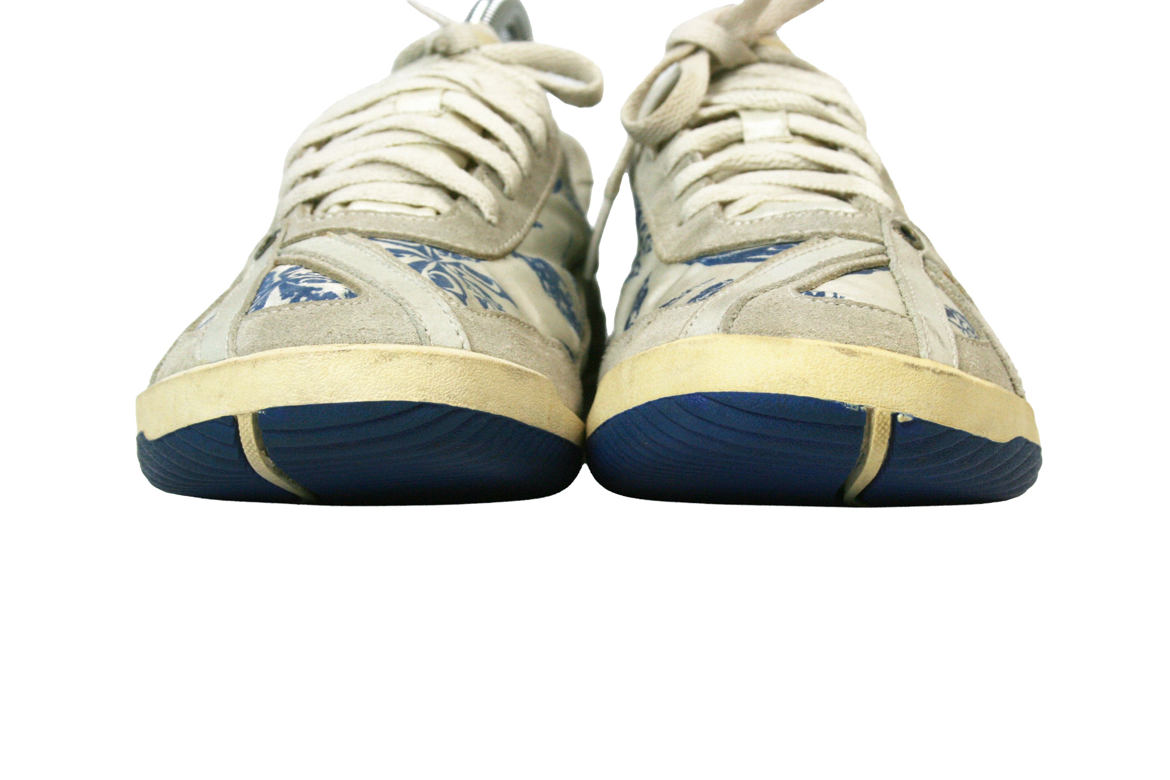 Diesel 00S Move-In Y2K Low Print All Over Low Sneakers Vintage Size US 7 / IT 37 - 4 Thumbnail