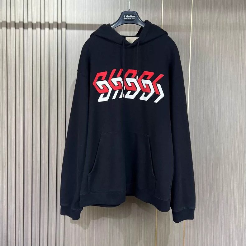Gucci Gucci Mirror letter printed hoodie 2504-Nextarrow Size US L / EU 52-54 / 3 - 1 Thumbnail