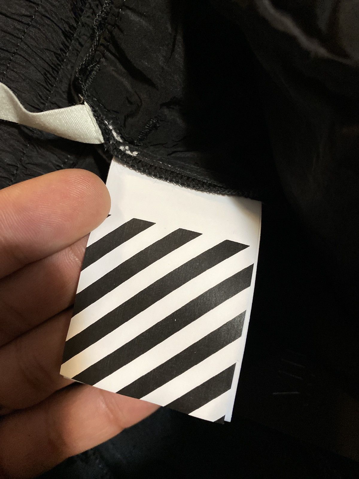 Off-White × Virgil Abloh Off-White All Weather Shorts Black White Size US 33 - 6 Thumbnail