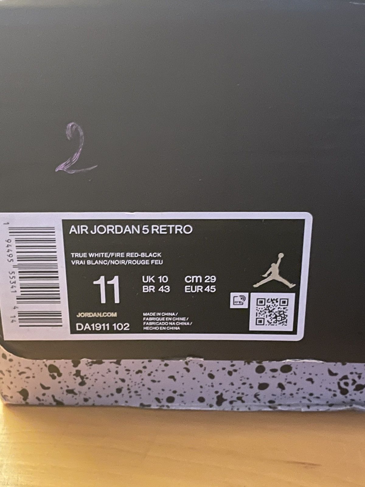 Jordan Brand Air jordan 5 size us 11 Size US 11 / EU 44 - 10 Thumbnail