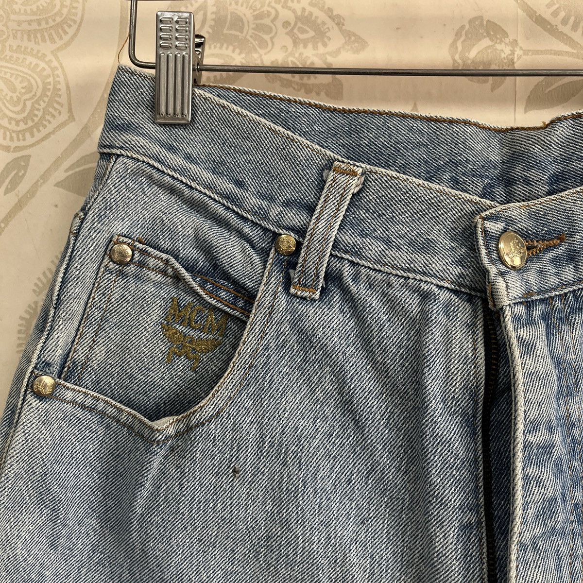 MCM × Vintage Vintage MCM Italian Denim Jeans Size US 30 / EU 46 - 6 Thumbnail