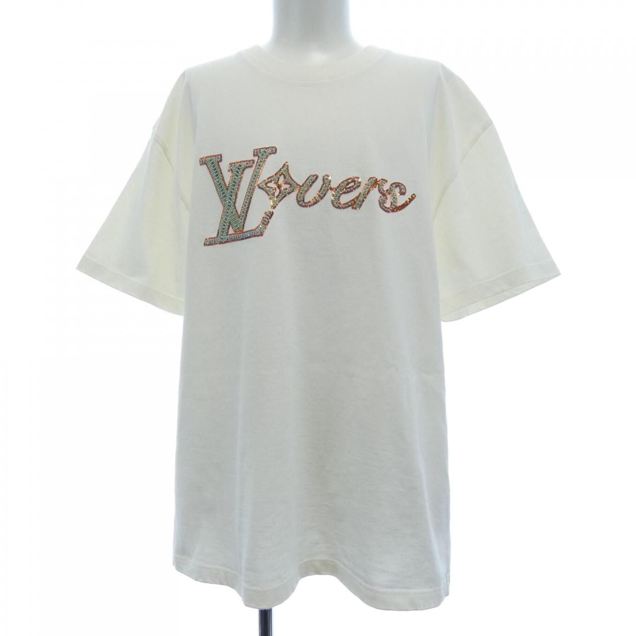 Louis Vuitton Louis Vuitton T-shirt Top Textile T-Shirts HRY29WNPL DUTY FREE for USA