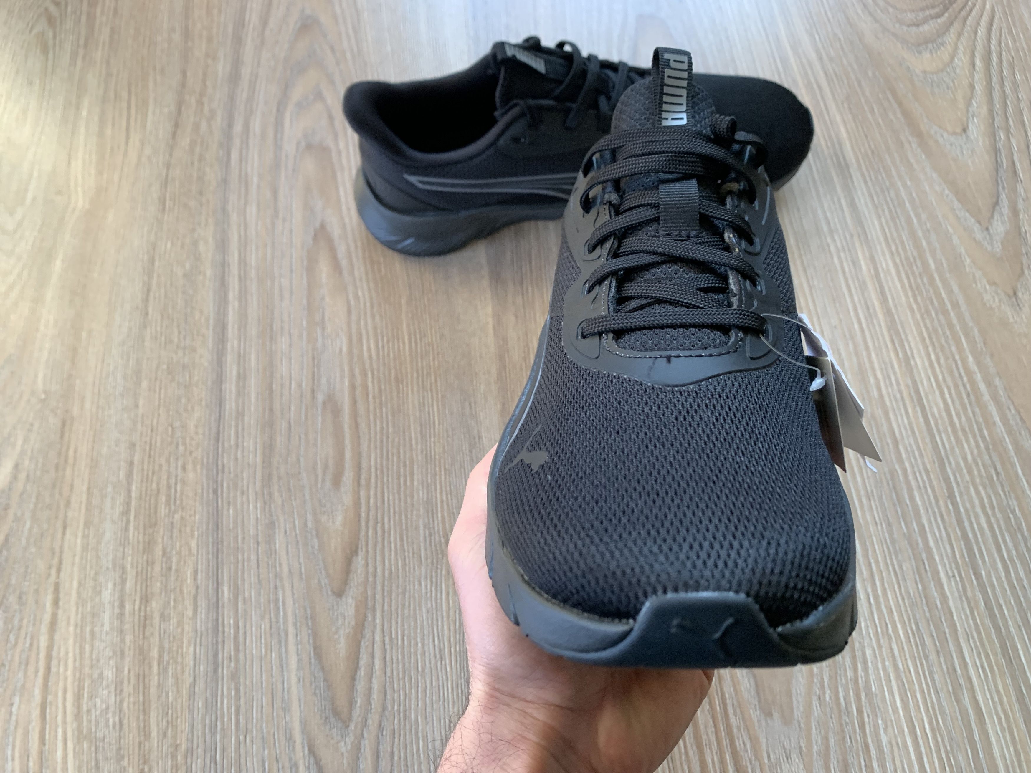 Puma Mens Puma Flex Focus Lite Modern Black Sneakers Size US 9.5 / EU 42-43 - 4 Thumbnail