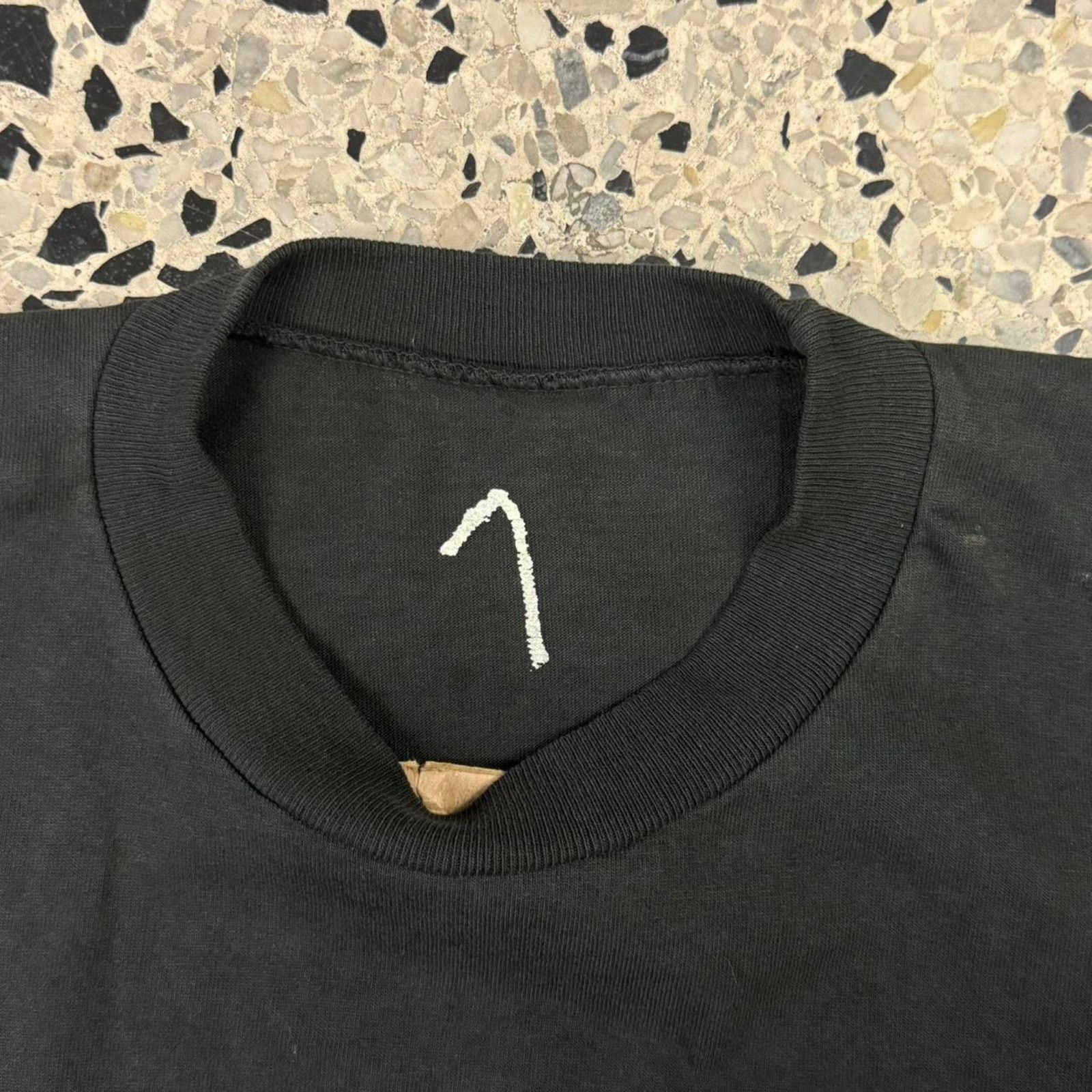 Yeezy YZY X GOSHA RUBCHINSKIY VULTURES CUT AND SEW ONE 1 TEE: Size US L / EU 52-54 / 3 - 3 Thumbnail