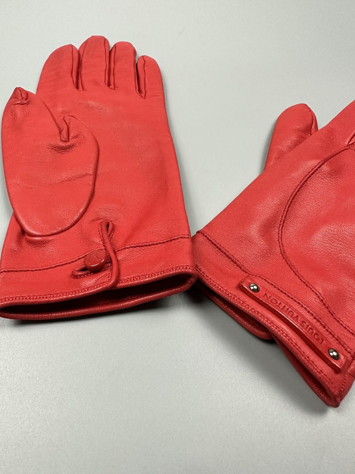 Louis Vuitton Louis Vuitton Soft Leather Gloves Size ONE SIZE - 4 Thumbnail