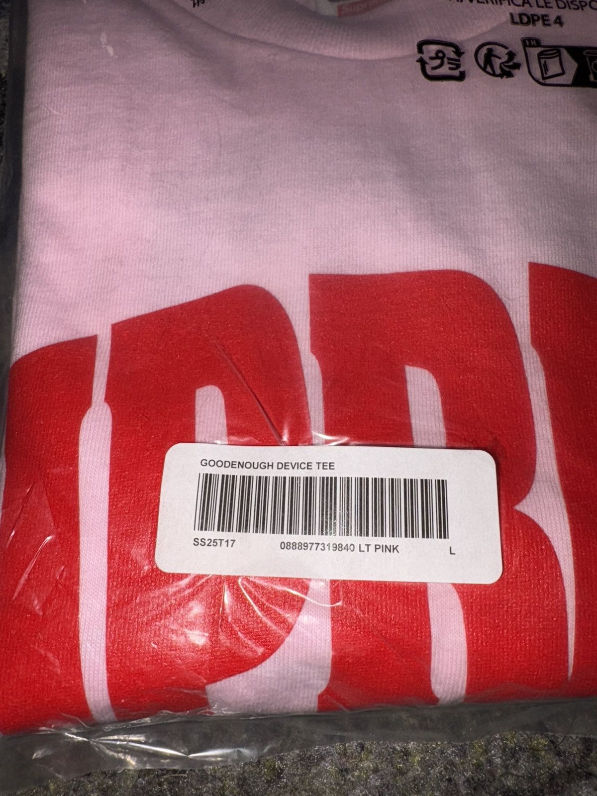 GOODENOUGH × Supreme Supreme GOODENOUGH Device Tee Size US L / EU 52-54 / 3 - 3 Thumbnail
