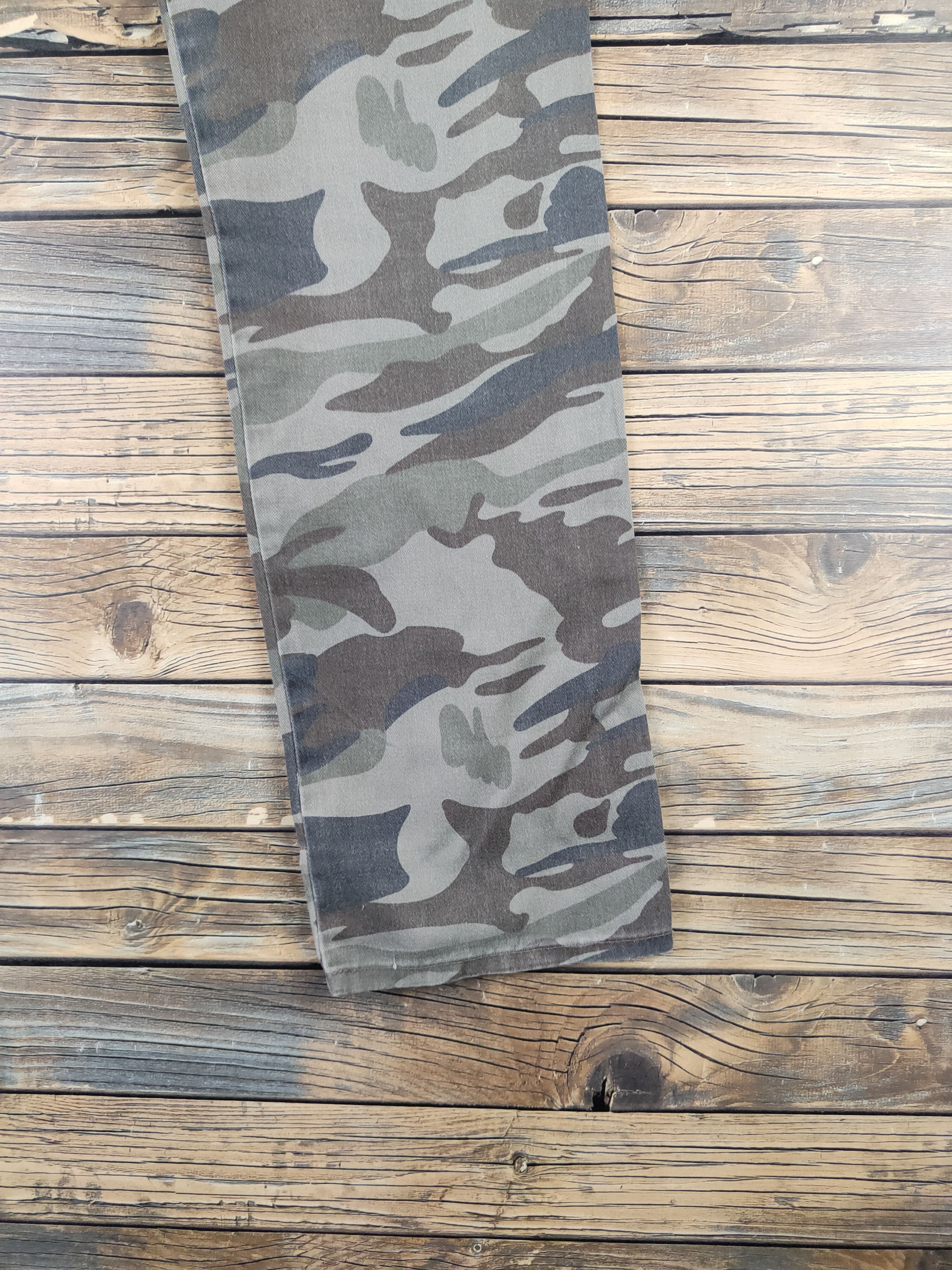 Japanese Brand DL Japanese Brand Camouflage Multipocket Cargo Pants #2341 Size 29" - 11 Thumbnail