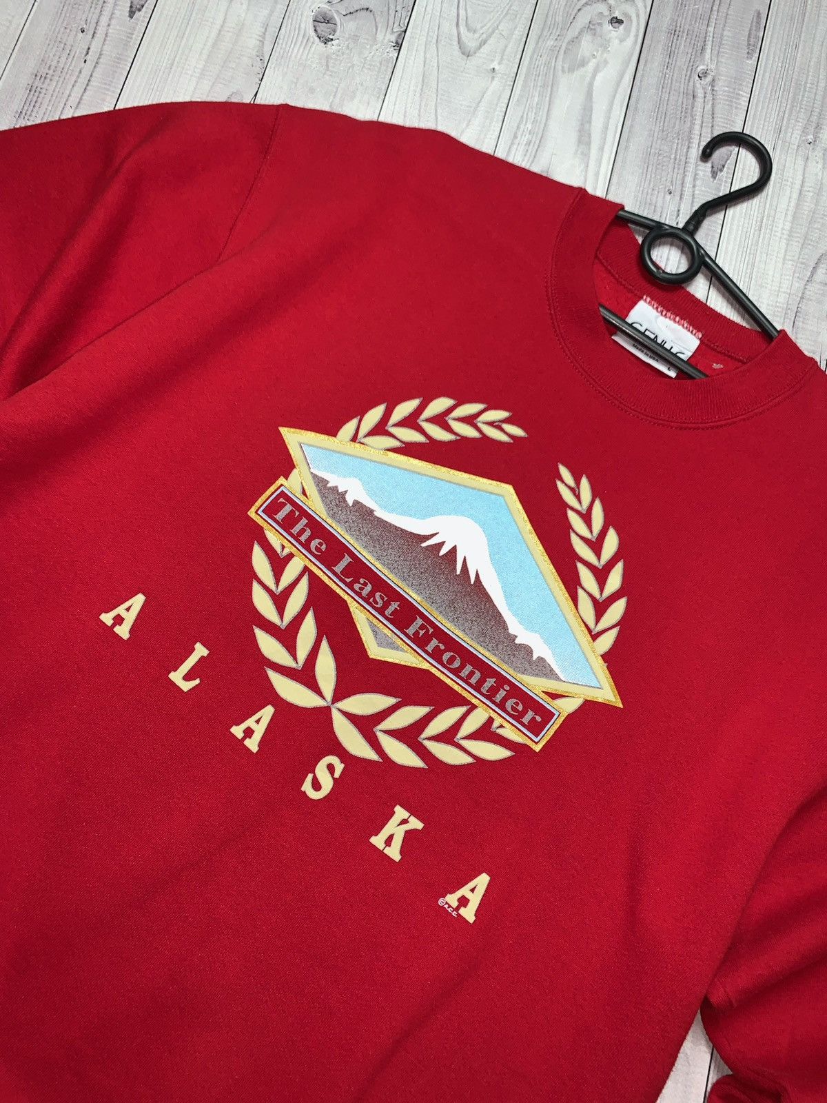 Vintage Alaska vintage sweatshirt made in USA size L Size US L / EU 52-54 / 3 - 2 Thumbnail