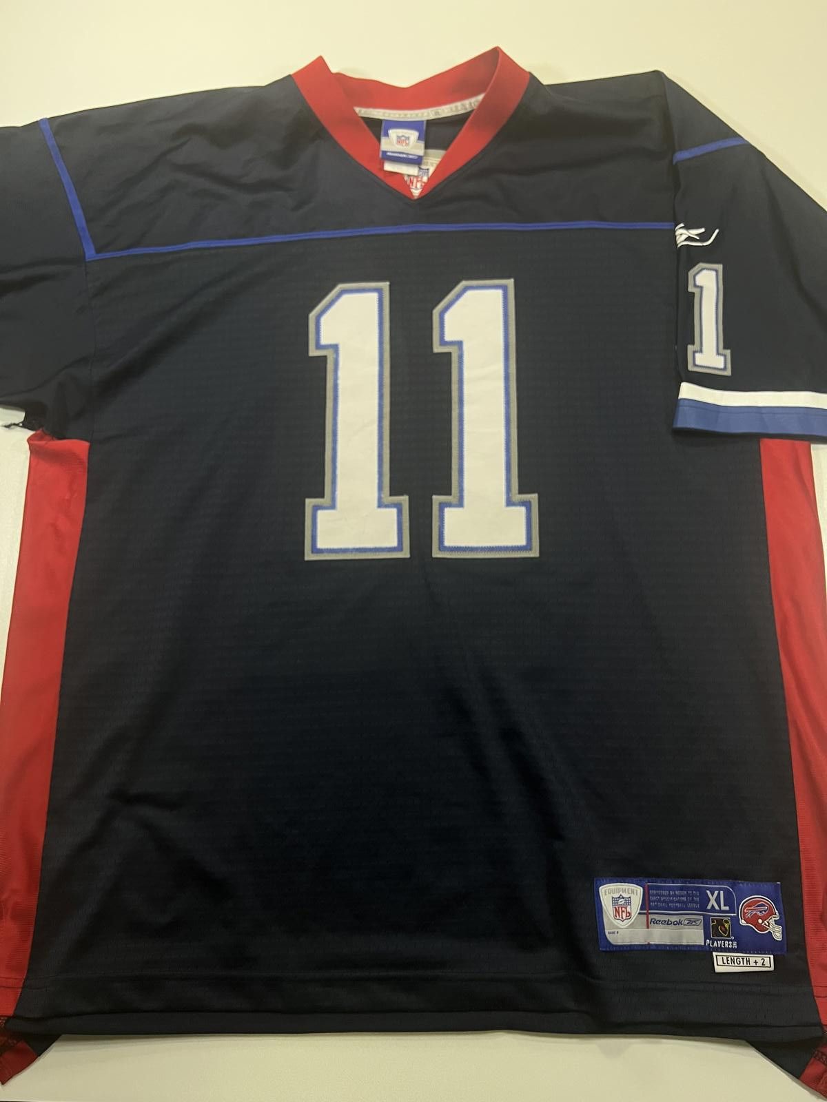 Reebok Reebok NFL Buffalo Bills #11 Men's Football Jersey XL Size US XL / EU 56 / 4 - 1 Thumbnail