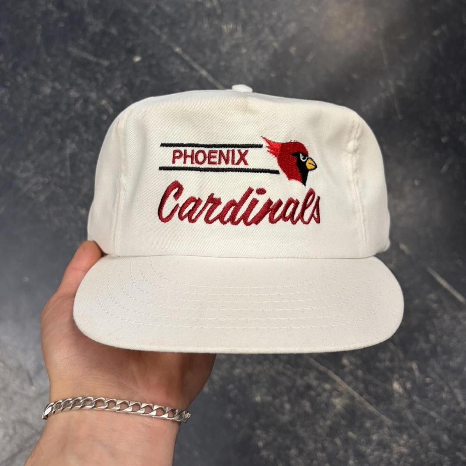 NFL Vintage 90s Phoenix Cardinals NFL Hat Size ONE SIZE - 2 Thumbnail