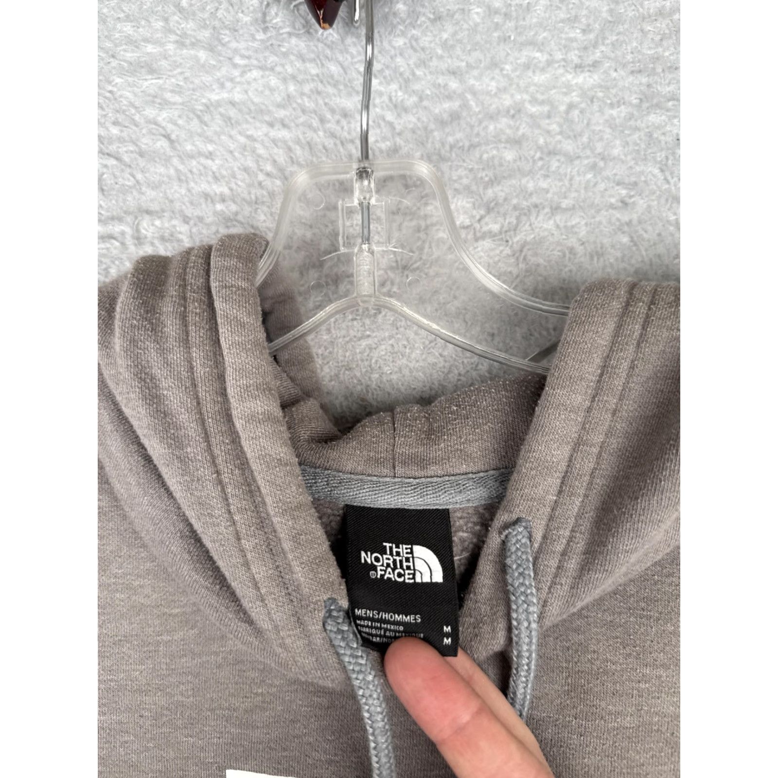 The North Face The North Face Hoodie Mens Medium Gray Half Dome Logo Fleece Sweatshirt Pullover Size US M / EU 48-50 / 2 - 7 Thumbnail