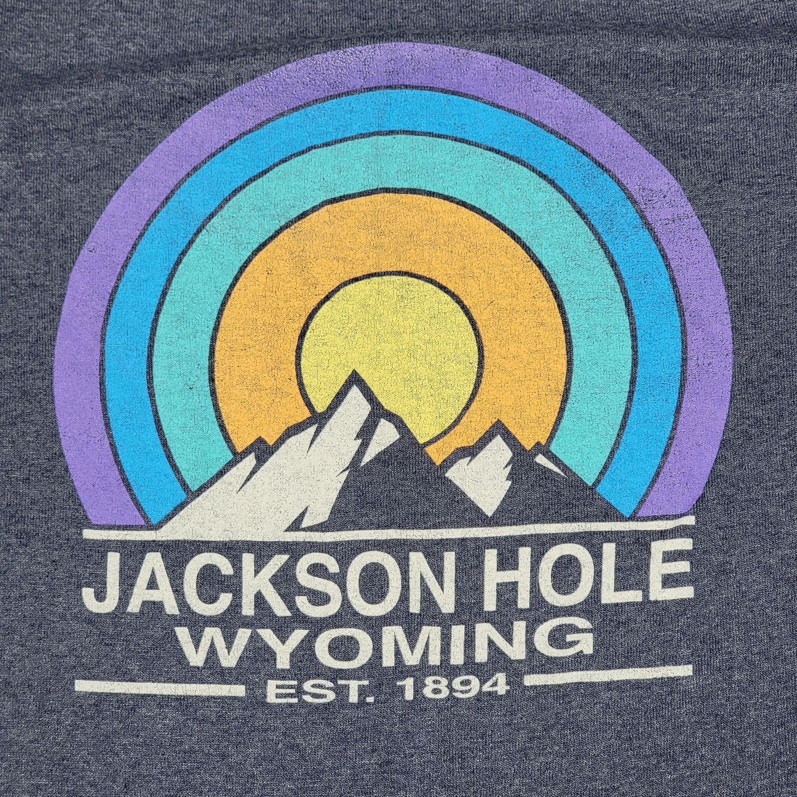 Delta Jackson Hole Wyoming LS Unisex Tee (Delta) - Size Medium Size US M / EU 48-50 / 2 - 2 Thumbnail
