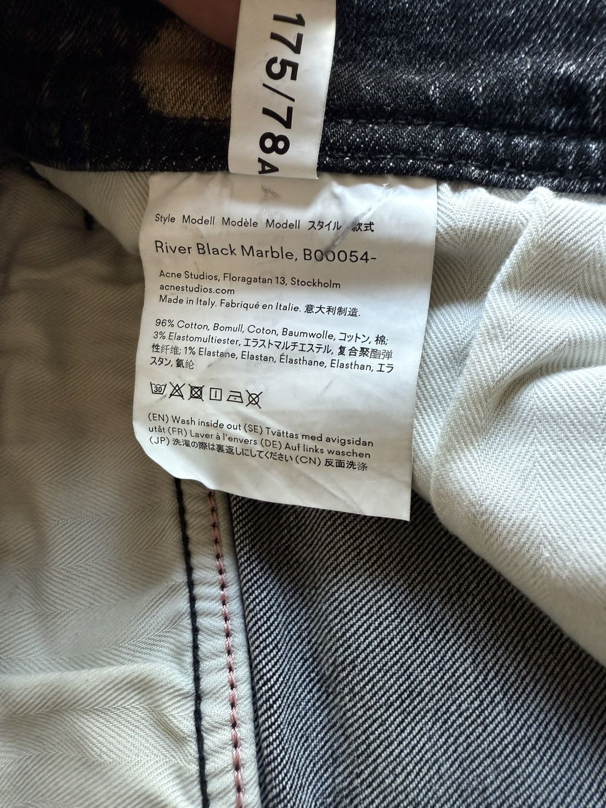 Acne Studios Acne Studios River Jean in Grey Size US 28 / EU 44 - 8 Thumbnail