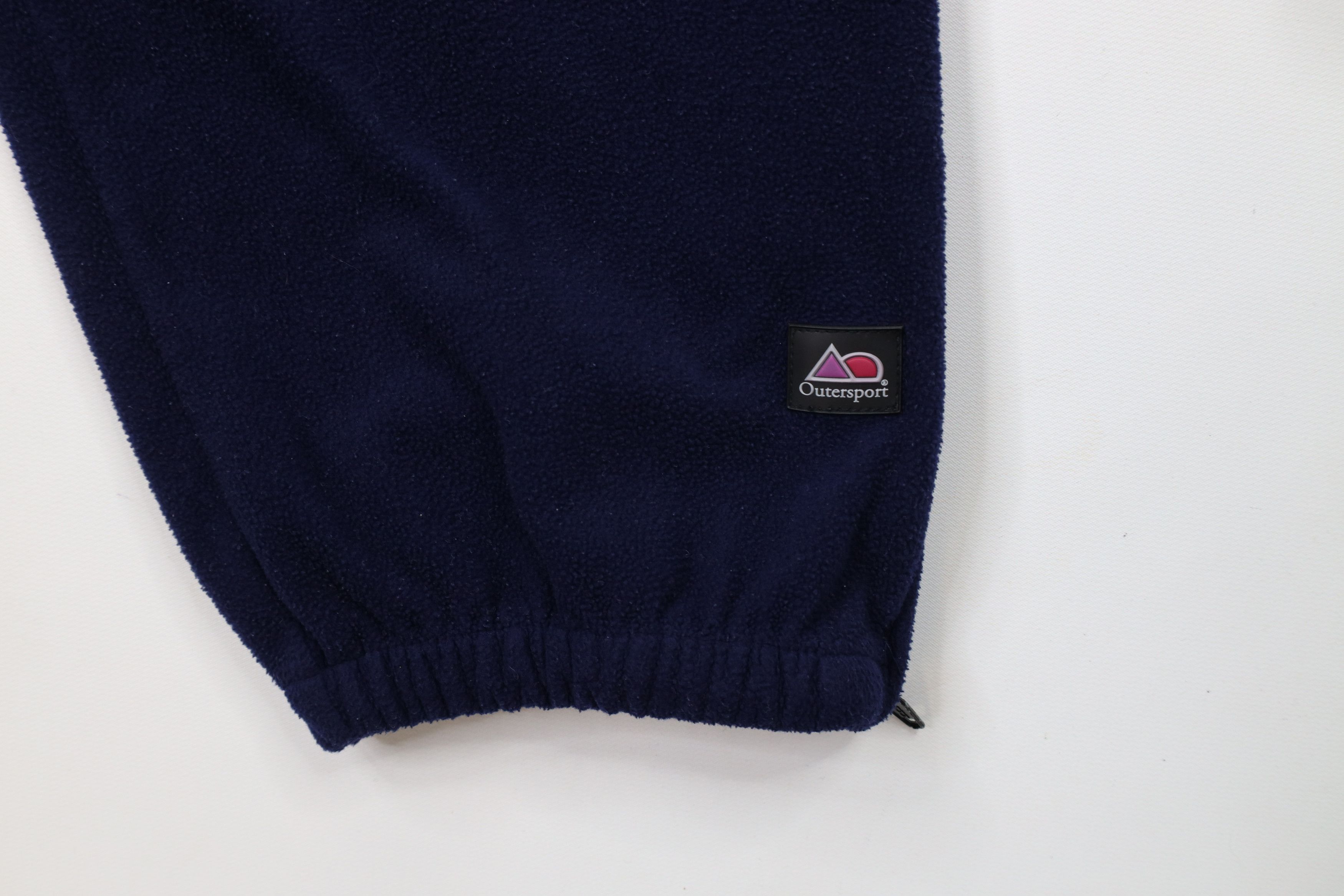 Vintage Vintage 90s Streetwear Fleece Cuffed Sweatpants Joggers Blue Size US 36 / EU 52 - 5 Thumbnail