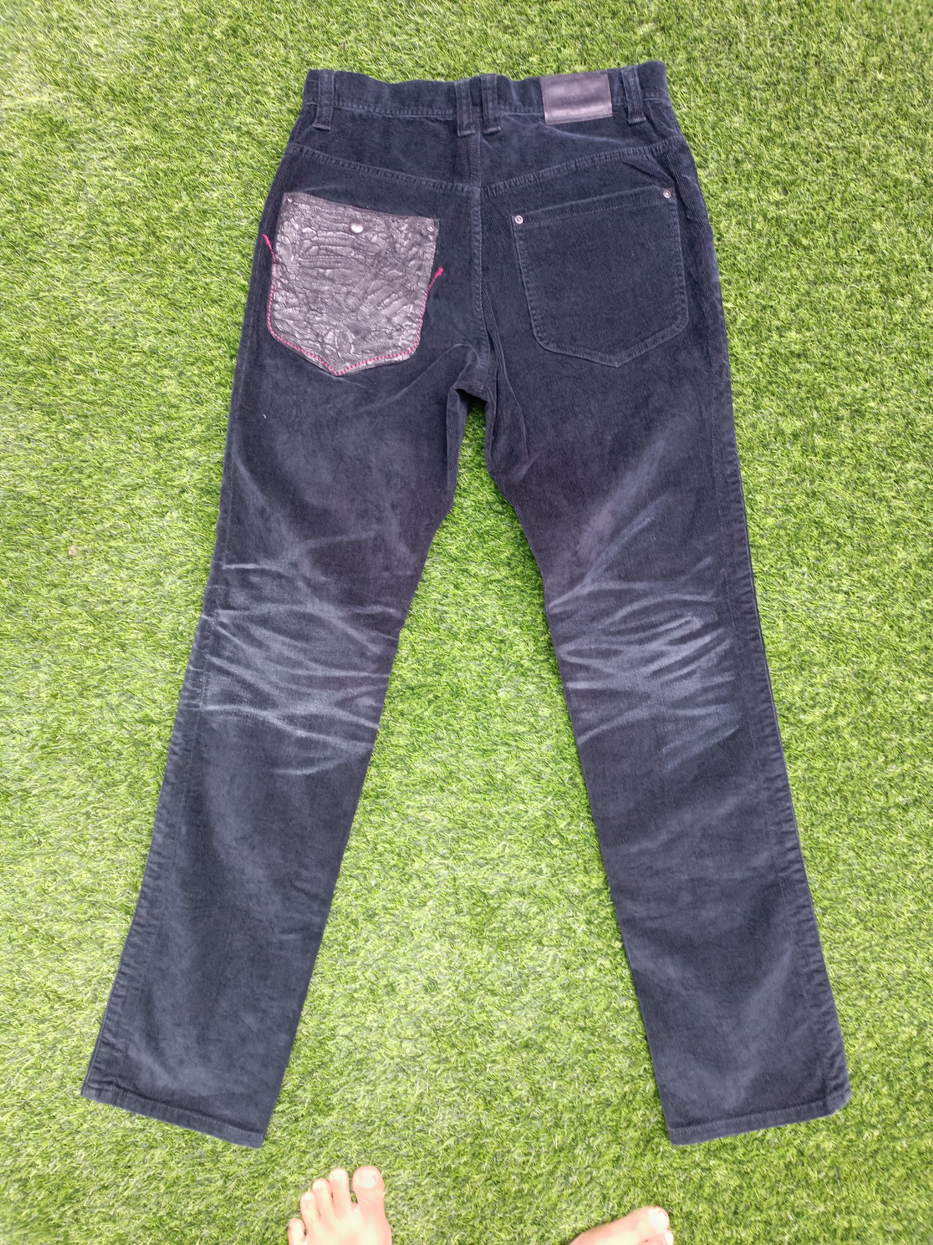 Japanese Brand Japanese Brand Halb Faded Black Corduroy Pant Size US 30 / EU 46 - 6 Thumbnail