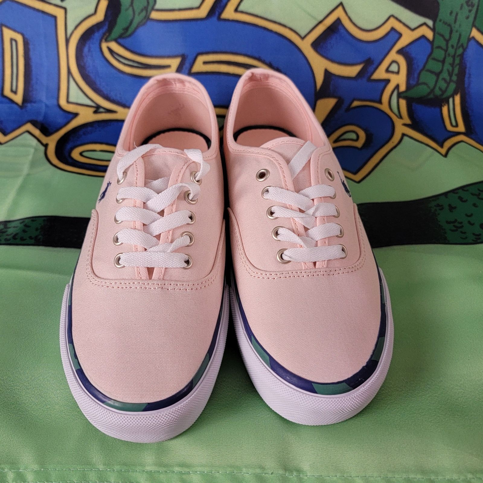 Polo Ralph Lauren Ralph Lauren Polo Keaton Pony Lt Pink Mens Sz 7.5D Size US 7.5 / EU 40-41 - 4 Thumbnail