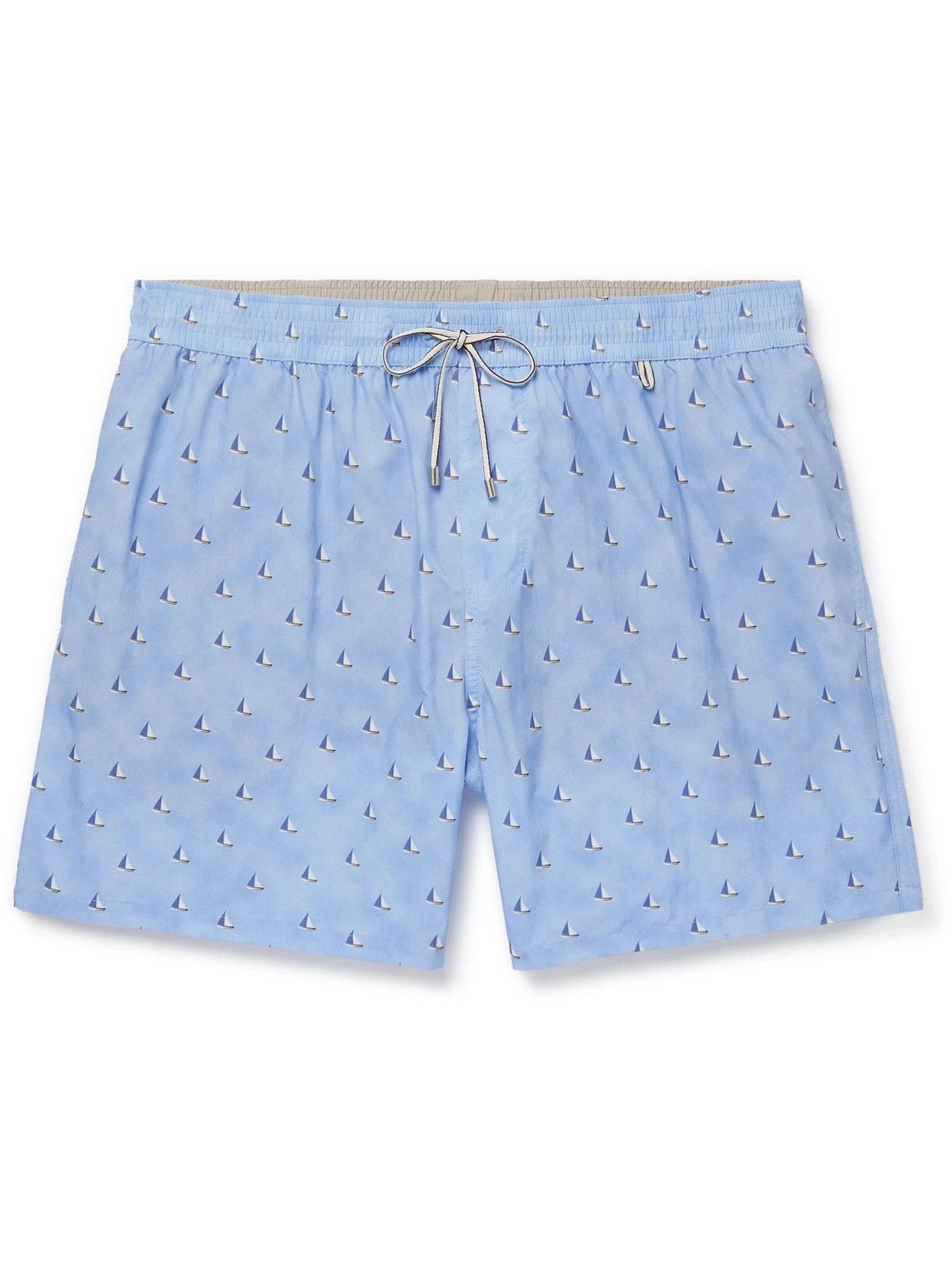 Loro Piana o1srvl11e1024 Bay Swim Short in Light Purple Size US 36 / EU 52 - 1 Thumbnail