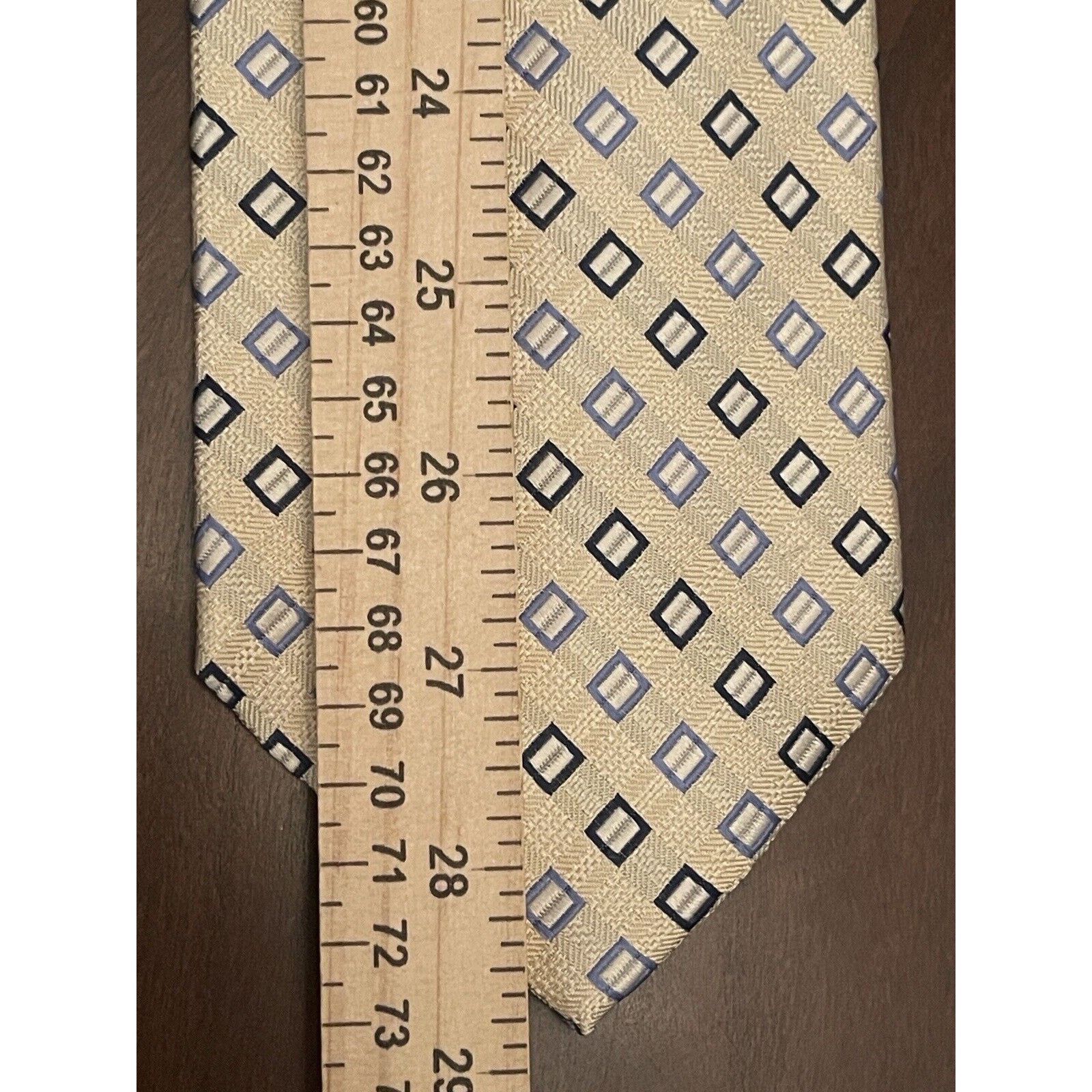 Burma Bibas Burma Bibas 100% Silk Men’s Neck Tie Made In China Size ONE SIZE - 5 Thumbnail