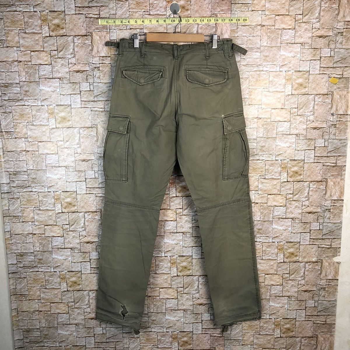 Japanese Brand H&M Green Cargo Multipocket Pants #A601 Size US 29 - 16 Thumbnail