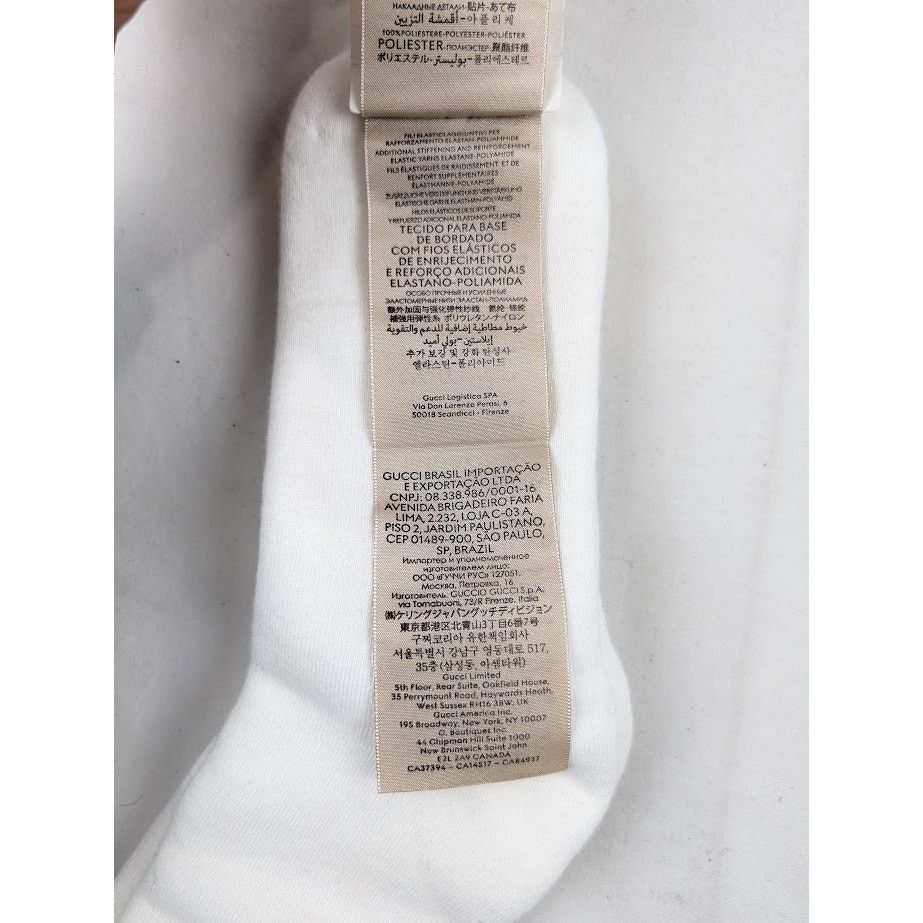 Gucci o1rshd1 Size: M / Socks in White/Red Size ONE SIZE - 12 Thumbnail