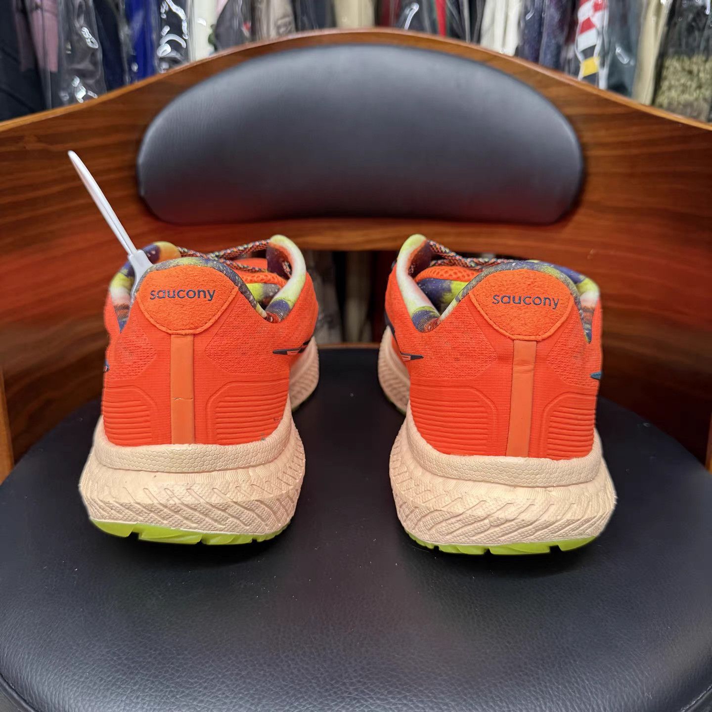 Saucony Saucony Triumph 19 Campfire Orange Running Shoes K15 Size US 12.5 / EU 45-46 - 3 Thumbnail