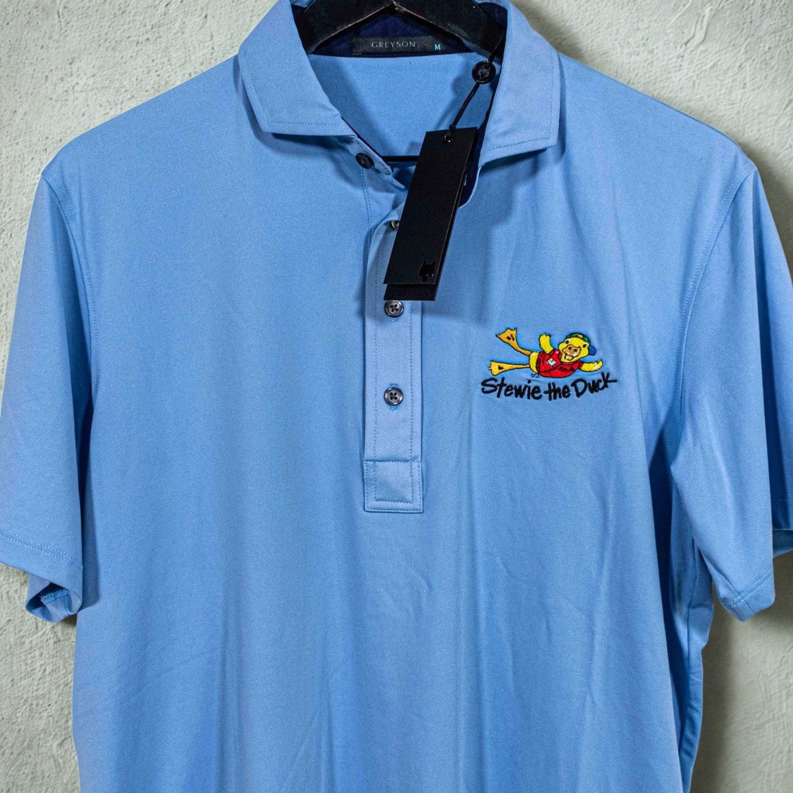 Other Greyson Stew Leonard’s Stewie The Duck Golf Polo Shirt M NWT Size US M / EU 48-50 / 2 - 3 Thumbnail