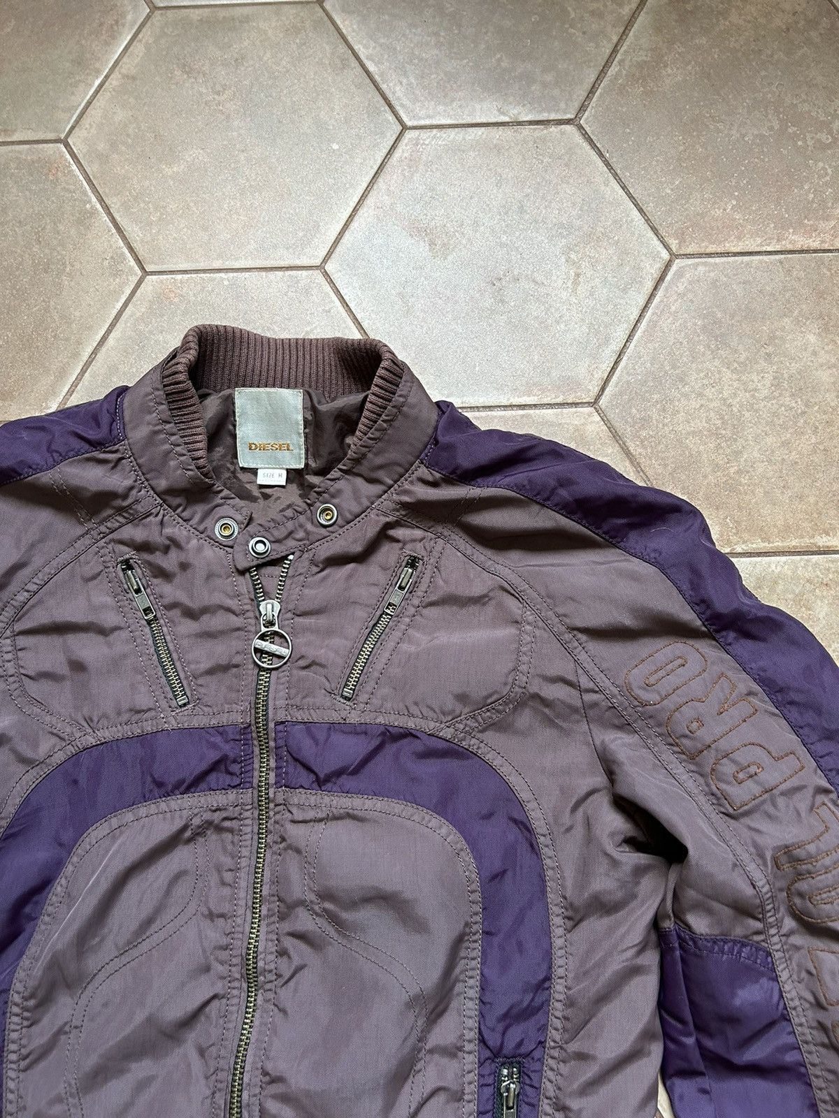 Diesel × Vintage Vintage Diesel Jacket Velvet Corduroy Retro Hype Y2K Size US M / EU 48-50 / 2 - 5 Thumbnail