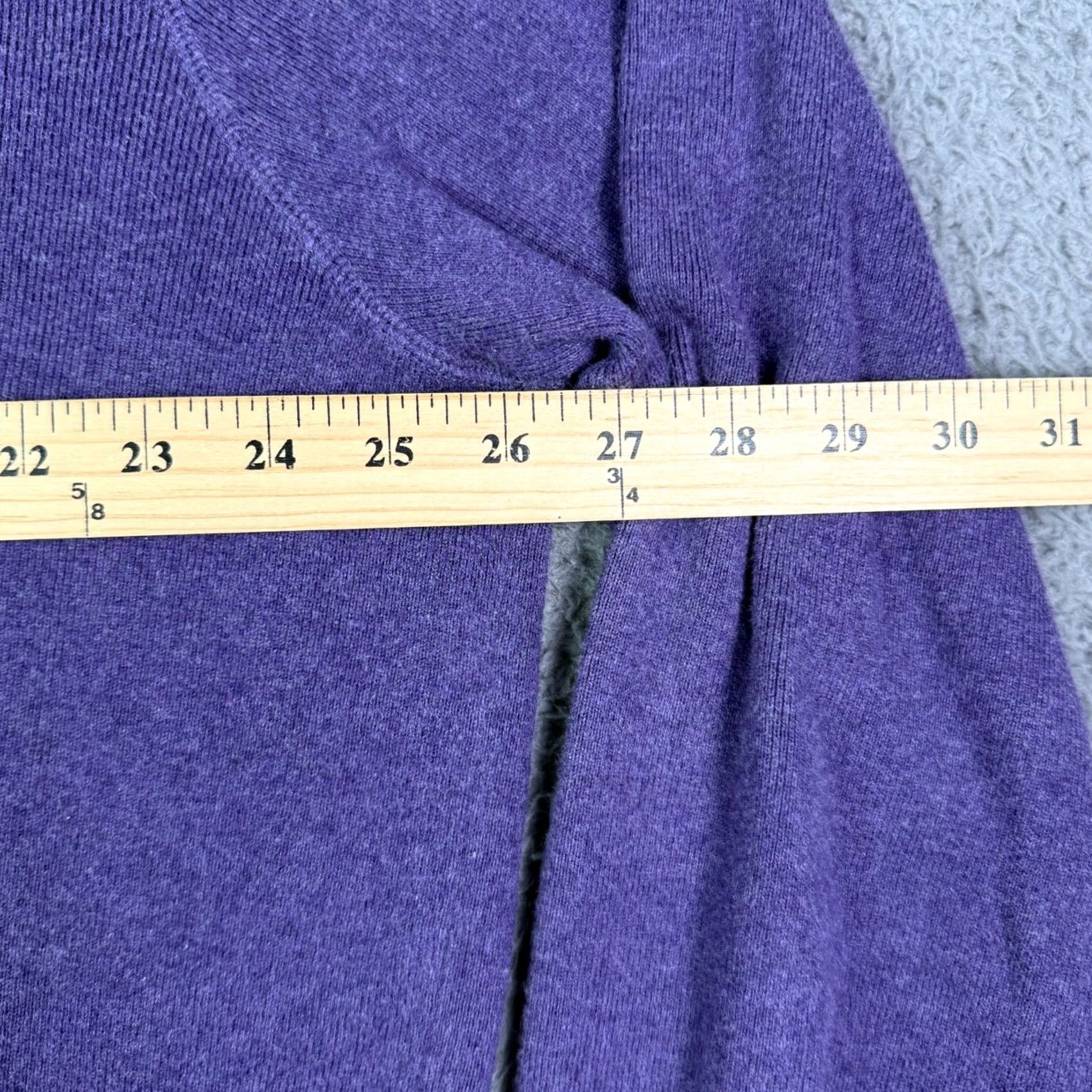 Polo Ralph Lauren VINTAGE Polo Ralph Lauren Crewneck Sweatshirt Mens 2XL Purple Pullover Knit Hoodie Size US XXL / EU 58 / 5 - 5 Thumbnail