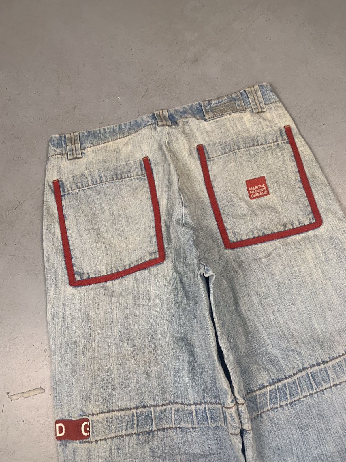 Marithe + Francois Girbaud Vintage mfg cargo denim Size US 36 / EU 52 - 2 Thumbnail