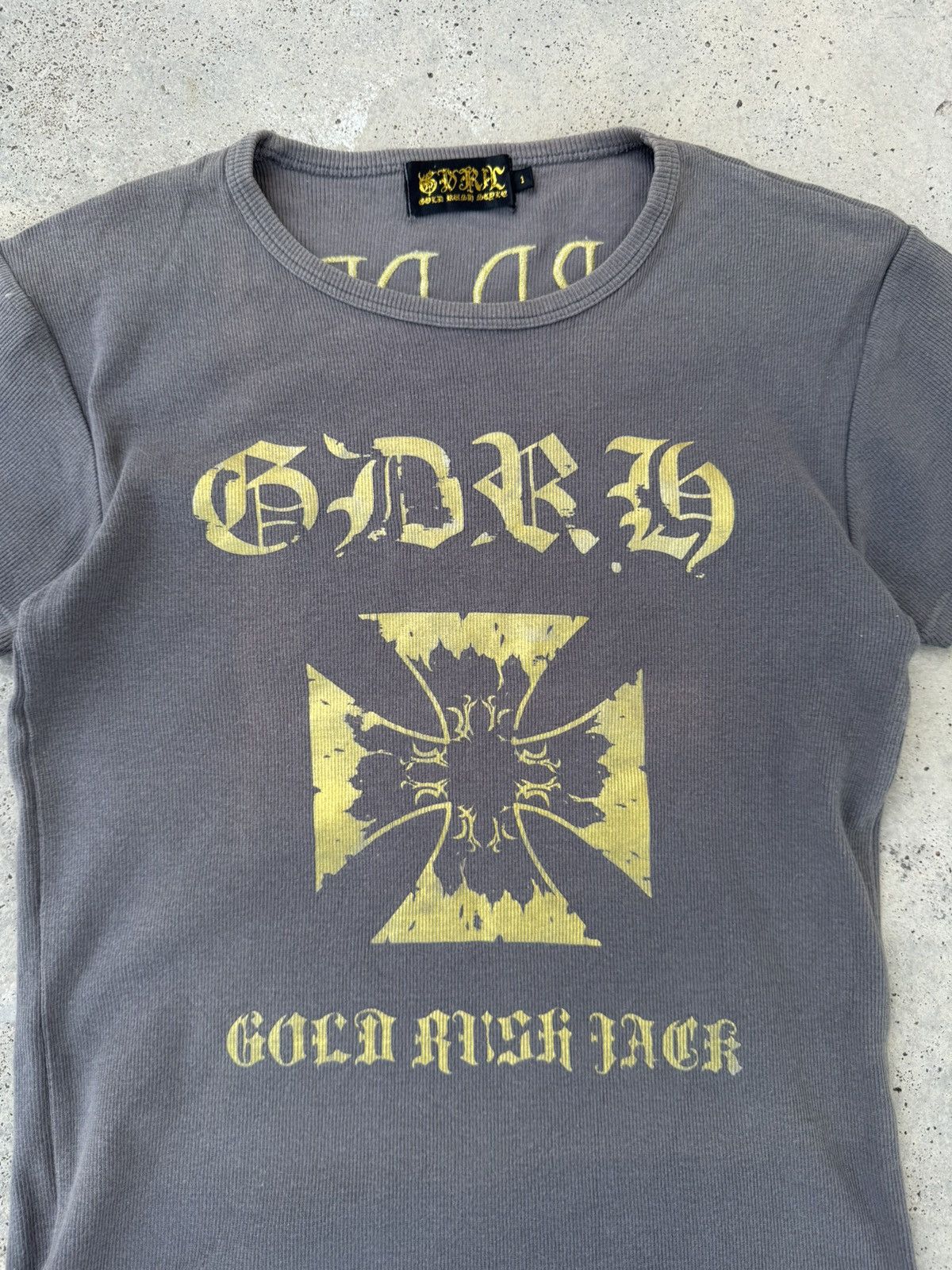 If Six Was Nine Hard Devil Cross Seditionaries Gothic Tees Size XXS / US 00 / IT 34 - 2 Thumbnail