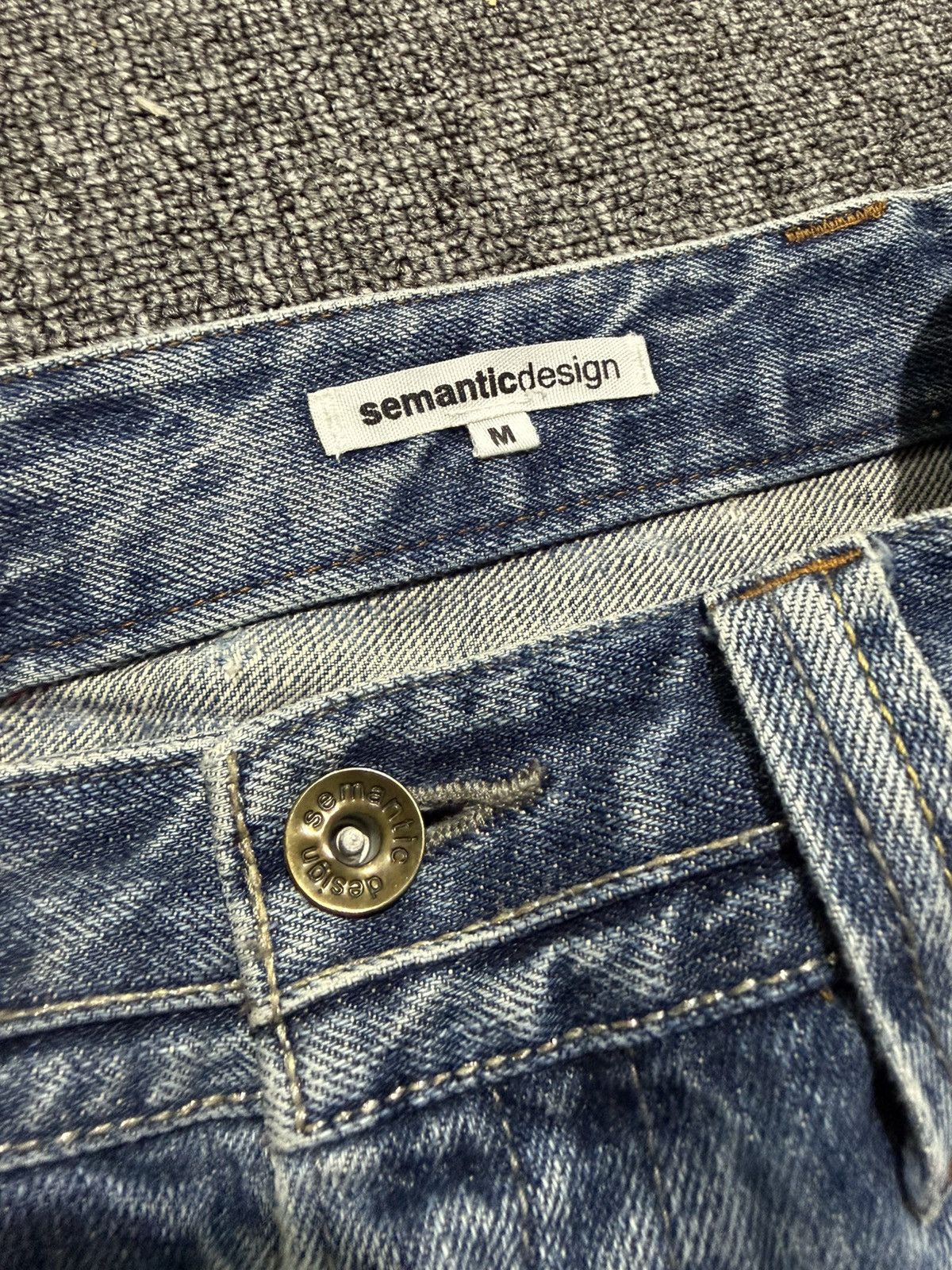 Tornado Mart semantic design jeans flare mudwash lgb kmrii Size US 32 / EU 48 - 6 Thumbnail