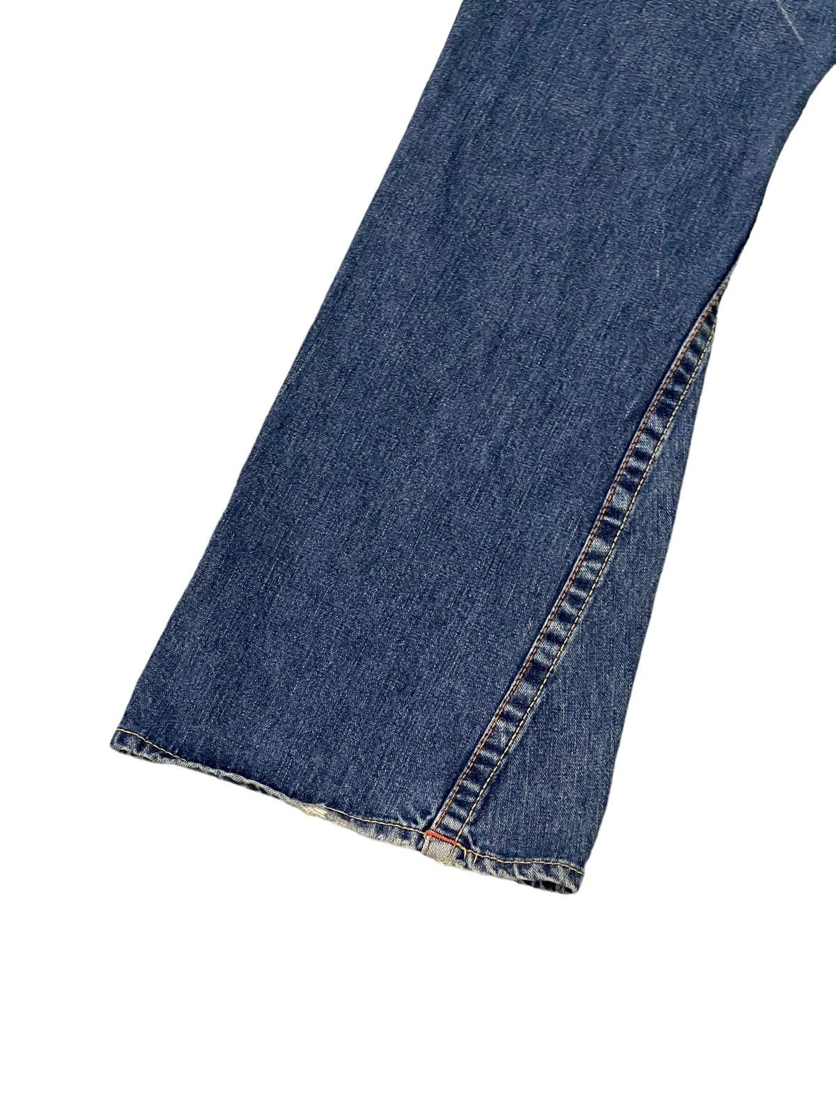 Japanese Brand Flare Jeans True Religion USA Distres Low Rise Boot Cut 7🟦1 Size US 30 / EU 46 - 14 Thumbnail