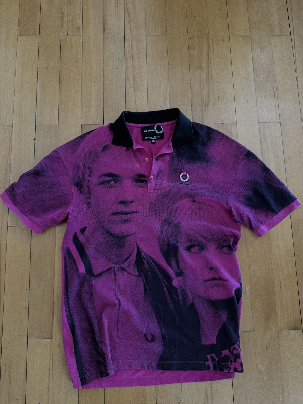 Fred Perry × Raf Simons RAF SIMONS X FRED PERRY FUCHSIA POLO Size US XS / EU 42 / 0 - 1 Thumbnail