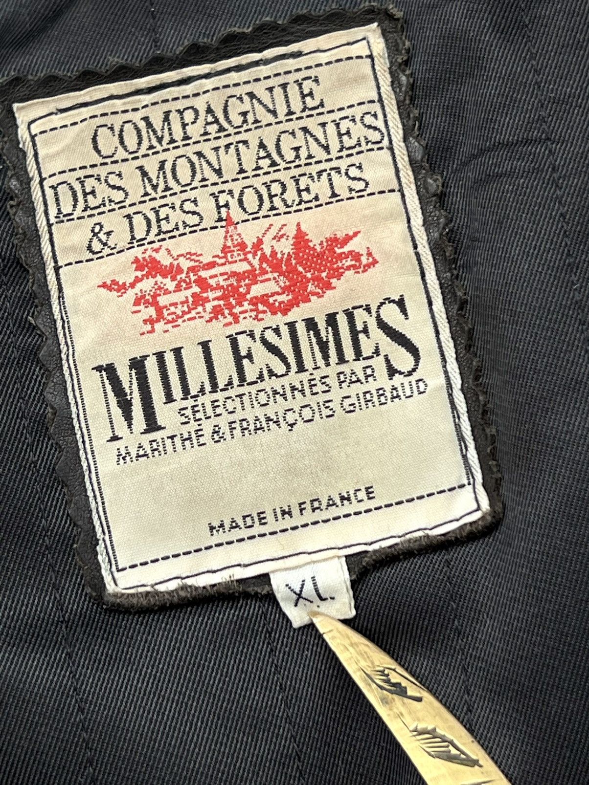 Marithe + Francois Girbaud 🔥1980s Marithe Francois Girbaud Leather Down Aviation Bomber Size US XL / EU 56 / 4 - 23 Thumbnail